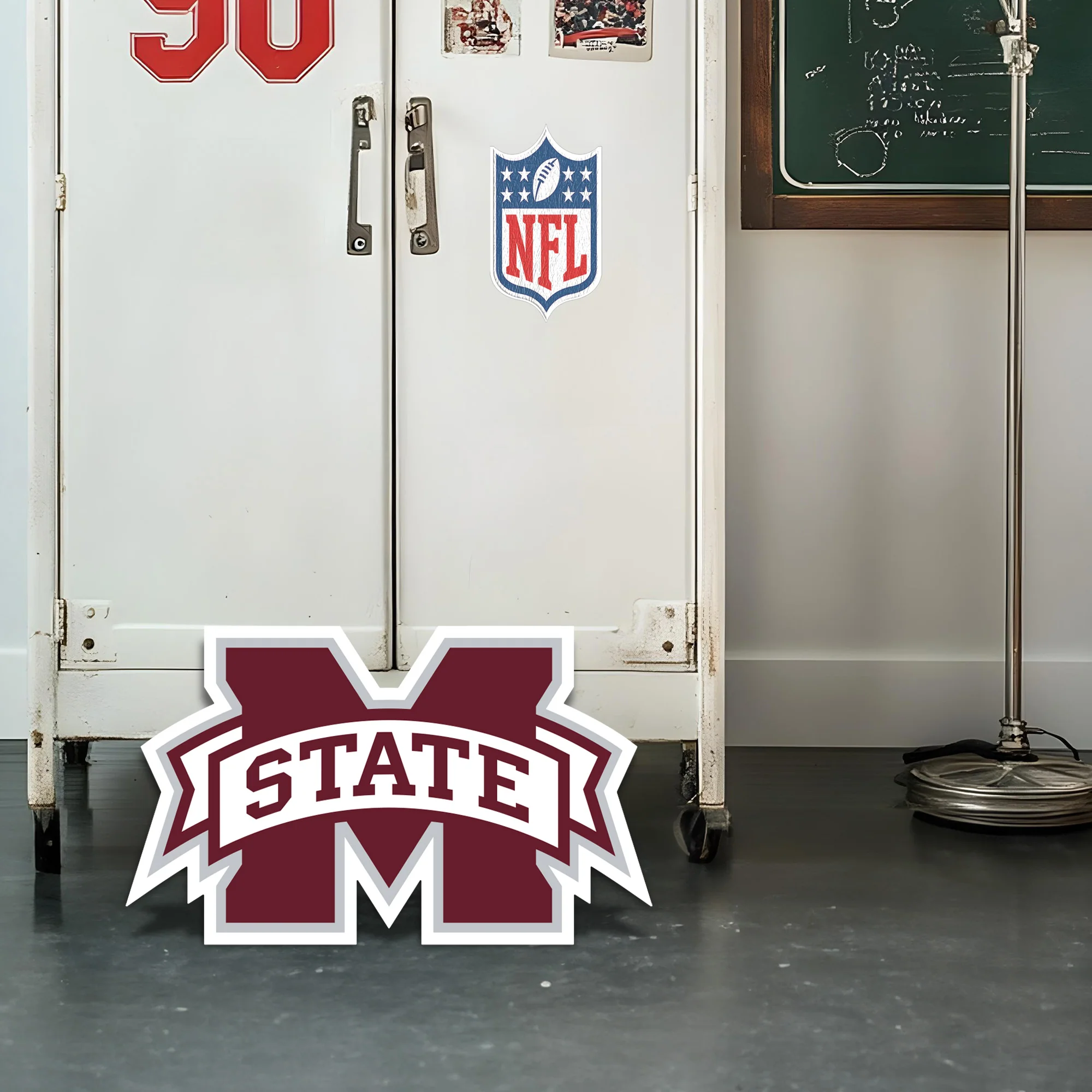Mississippi State Bulldogs Logo - Big Head - Official NCAA - Foam Core Cutout - Image 3