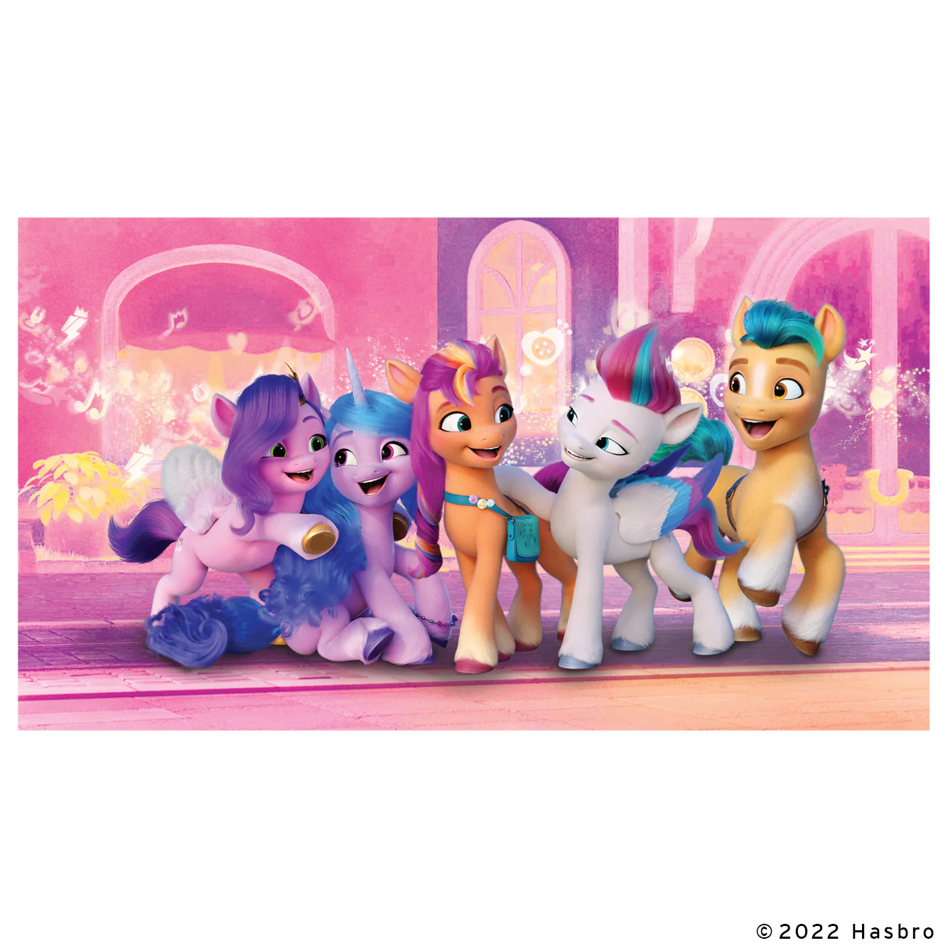 My Little Pony Five Friends - Peel & Stick Poster - Official Hasbro - Reusable Vinyl Wall Decal - Image 3