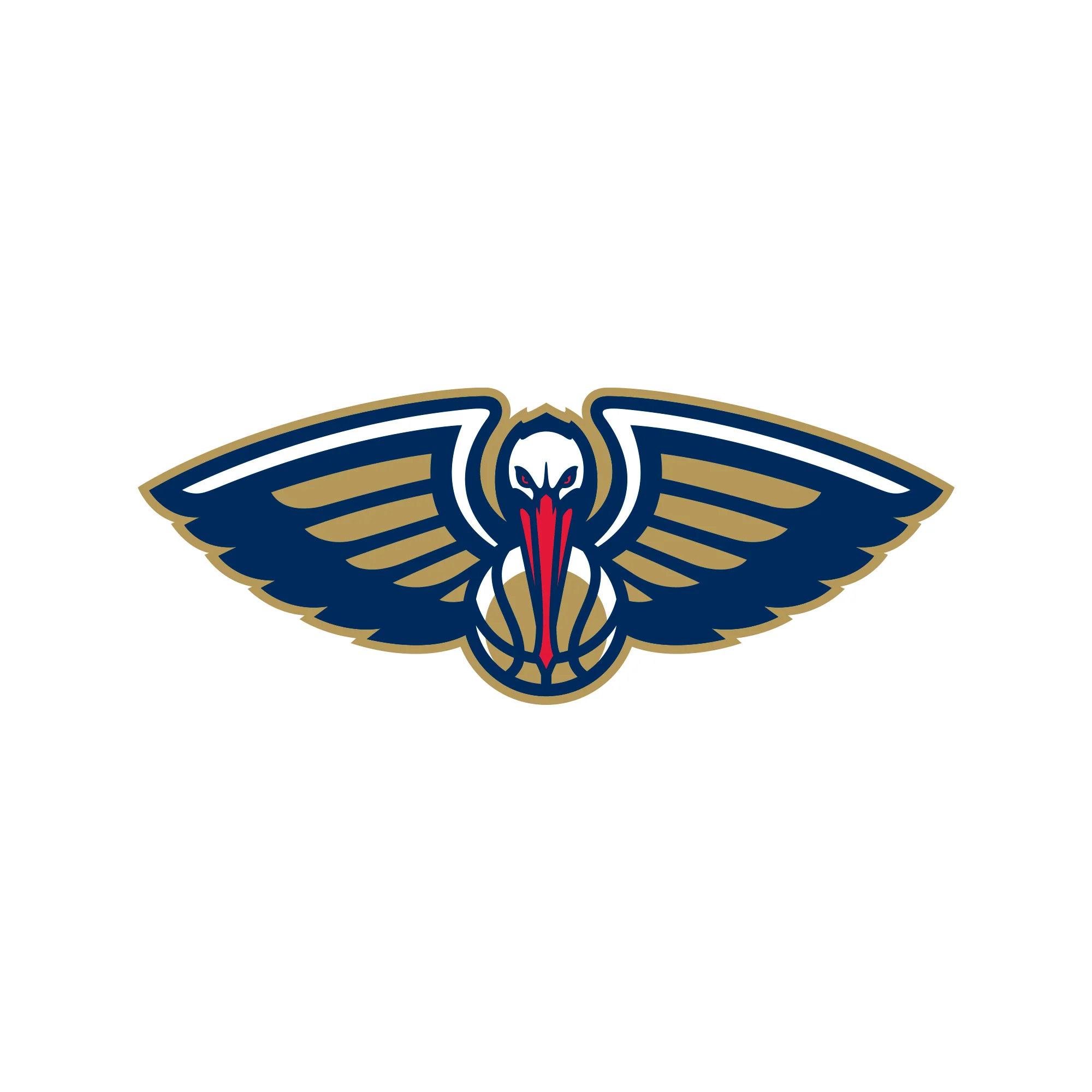 New Orleans Pelicans - 5 Logo Minis (Mixed Sizes) - Official NBA - Reusable Vinyl Decals - Image 2