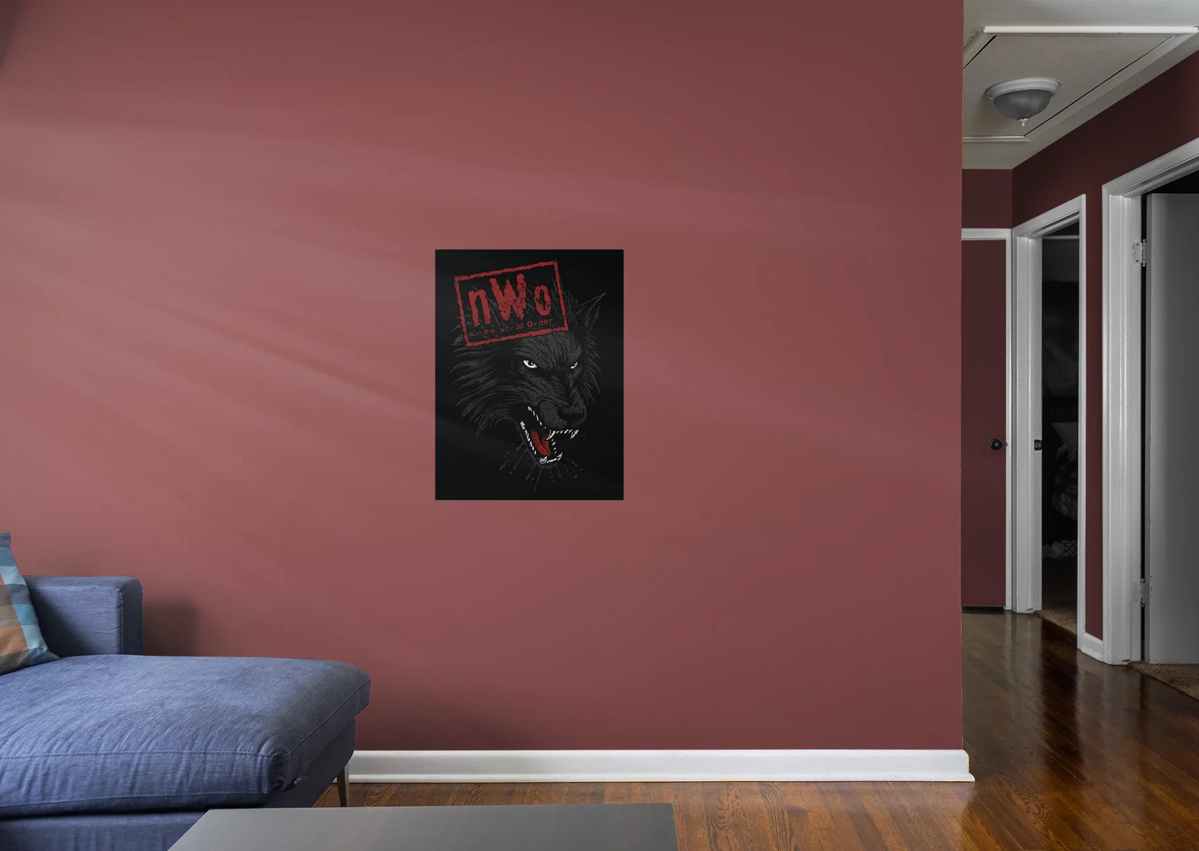 New World Order - Peel & Stick Poster - Official WWE - Reusable Vinyl Wall Decal #2 - Image 5