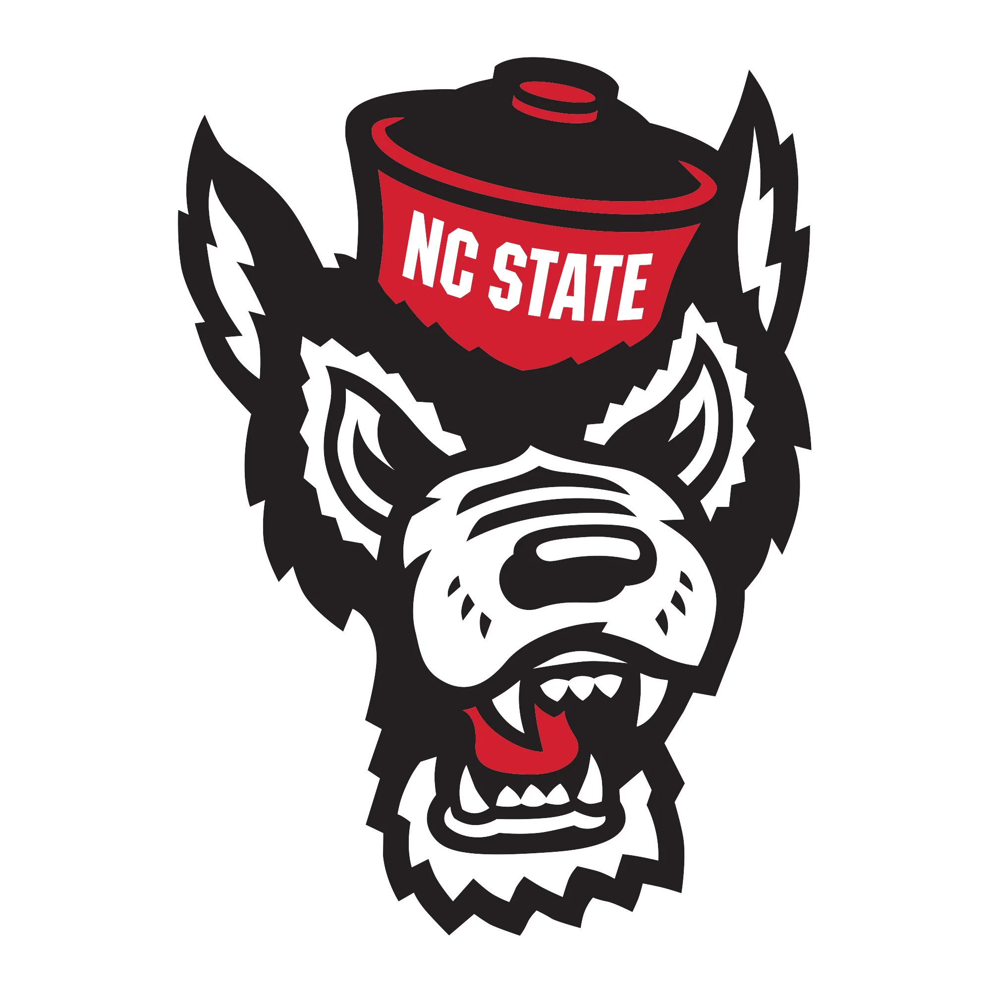 North Carolina State Wolfpack Logo - Big Head - Official NCAA - Foam Core Cutout - Image 5