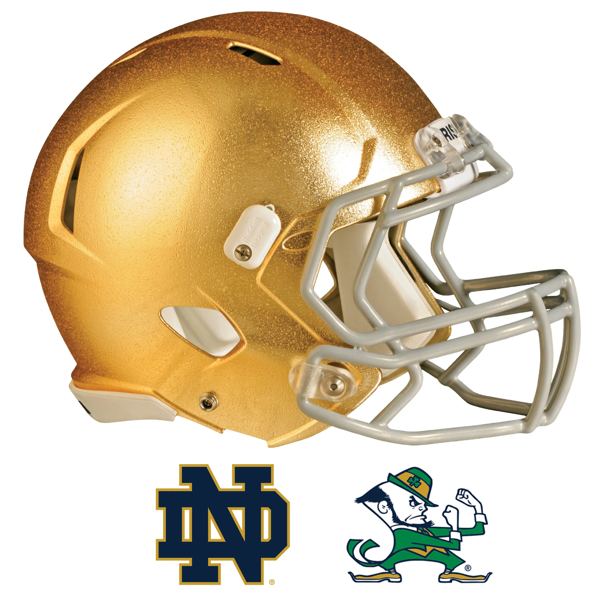 Notre Dame Fighting Irish - RealBig Helmet Collection - Official NCAA - Reusable Vinyl Wall Decals - Image 4