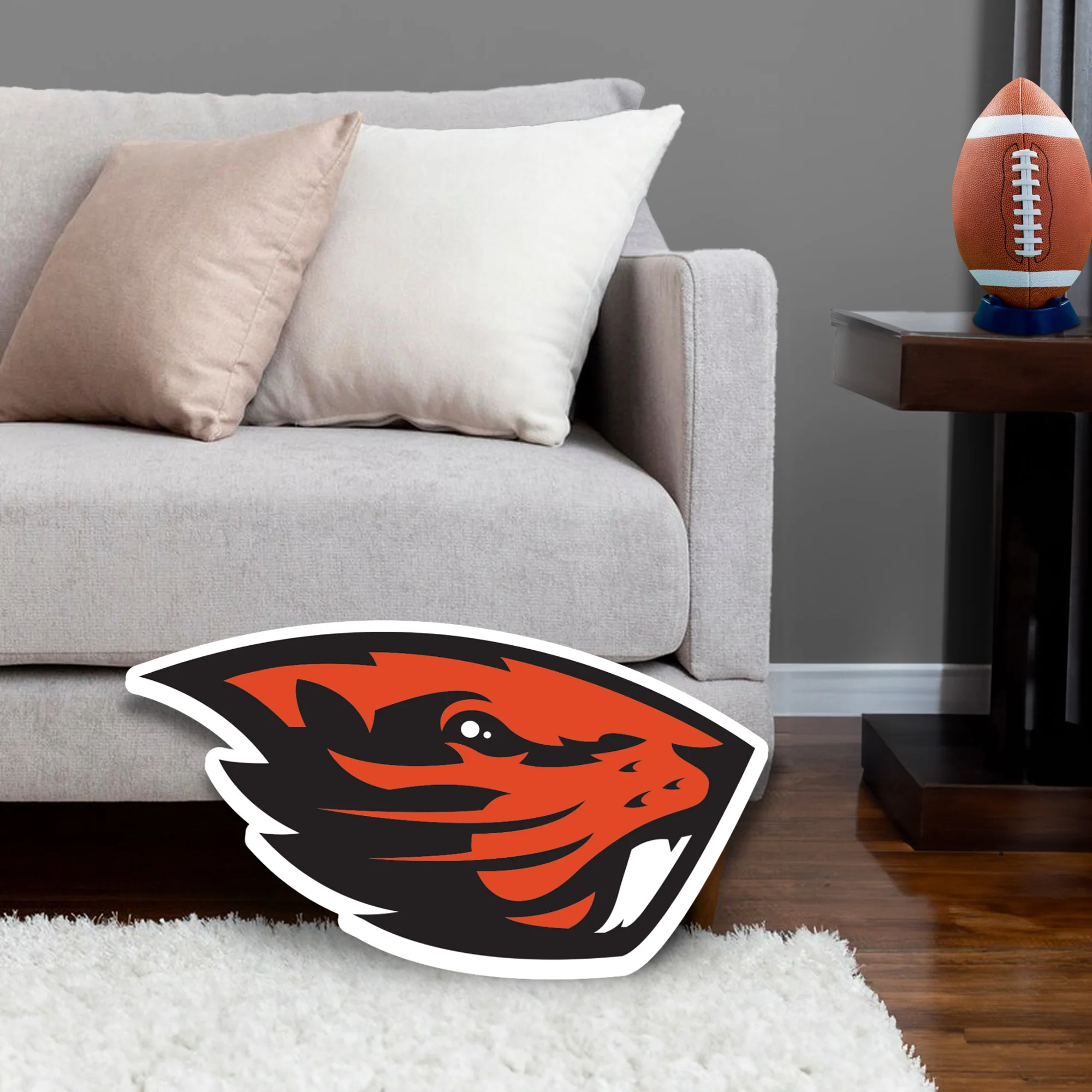 Oregon State Beavers Logo - Big Head - Official NCAA - Foam Core Cutout - Image 3