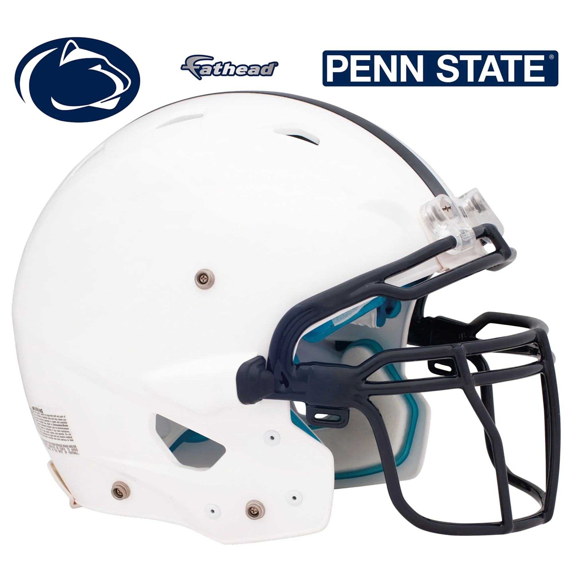 Penn State Nittany Lions - RealBig Helmet Collection - Official NCAA - Reusable Vinyl Wall Decals