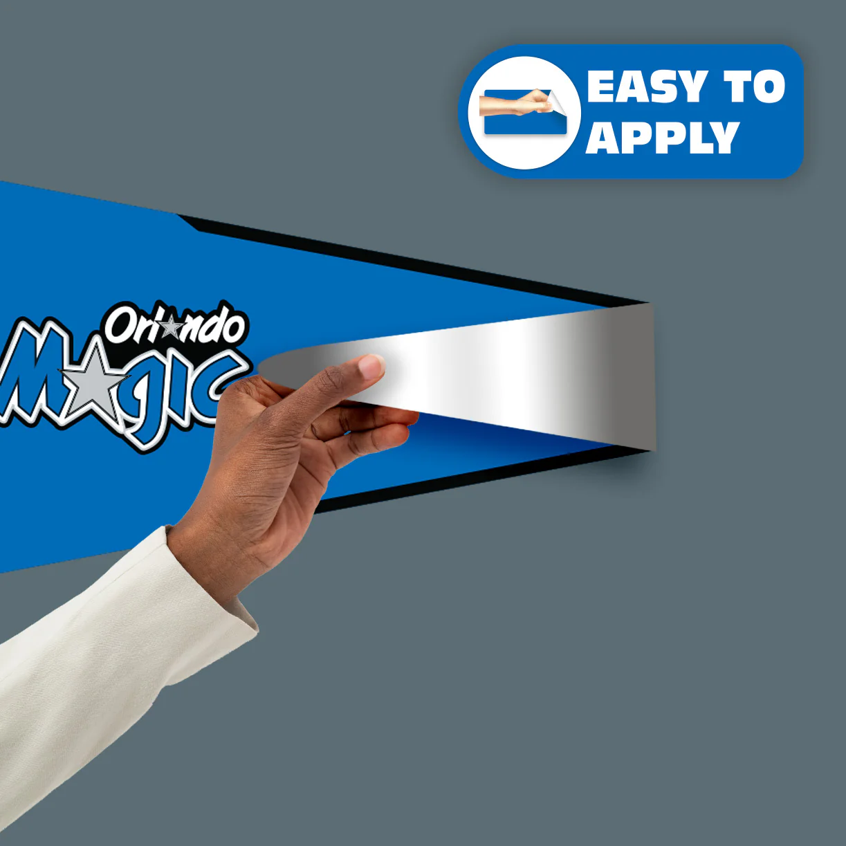 Penny Hardaway - RealBig Legend Collection - Official NBA - Orlando Magic - Reusable Vinyl Wall Decals - Image 4