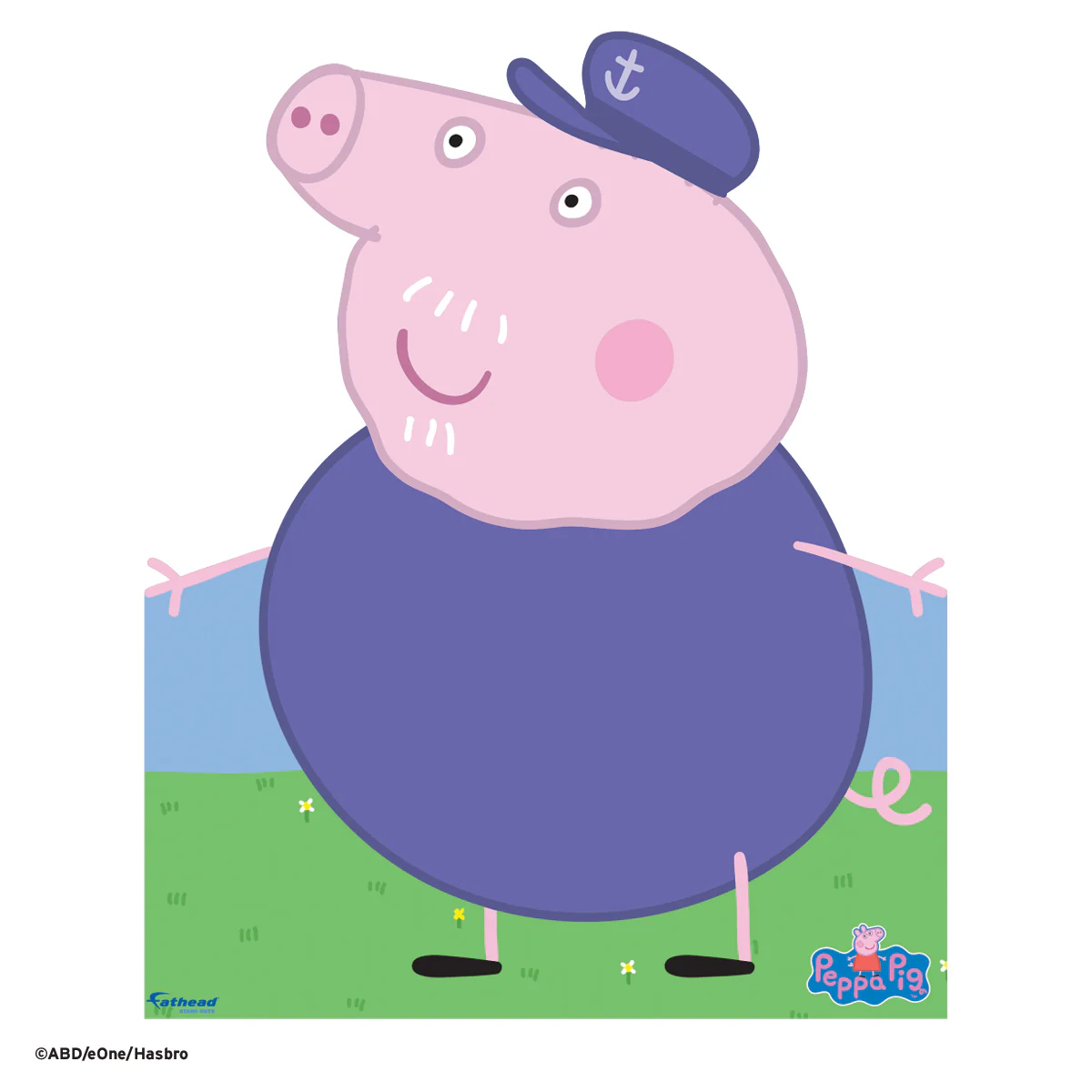Peppa Pig Grandpa - Life-Size Stand Out - Official Hasbro - Foam Core Cutout - Image 2