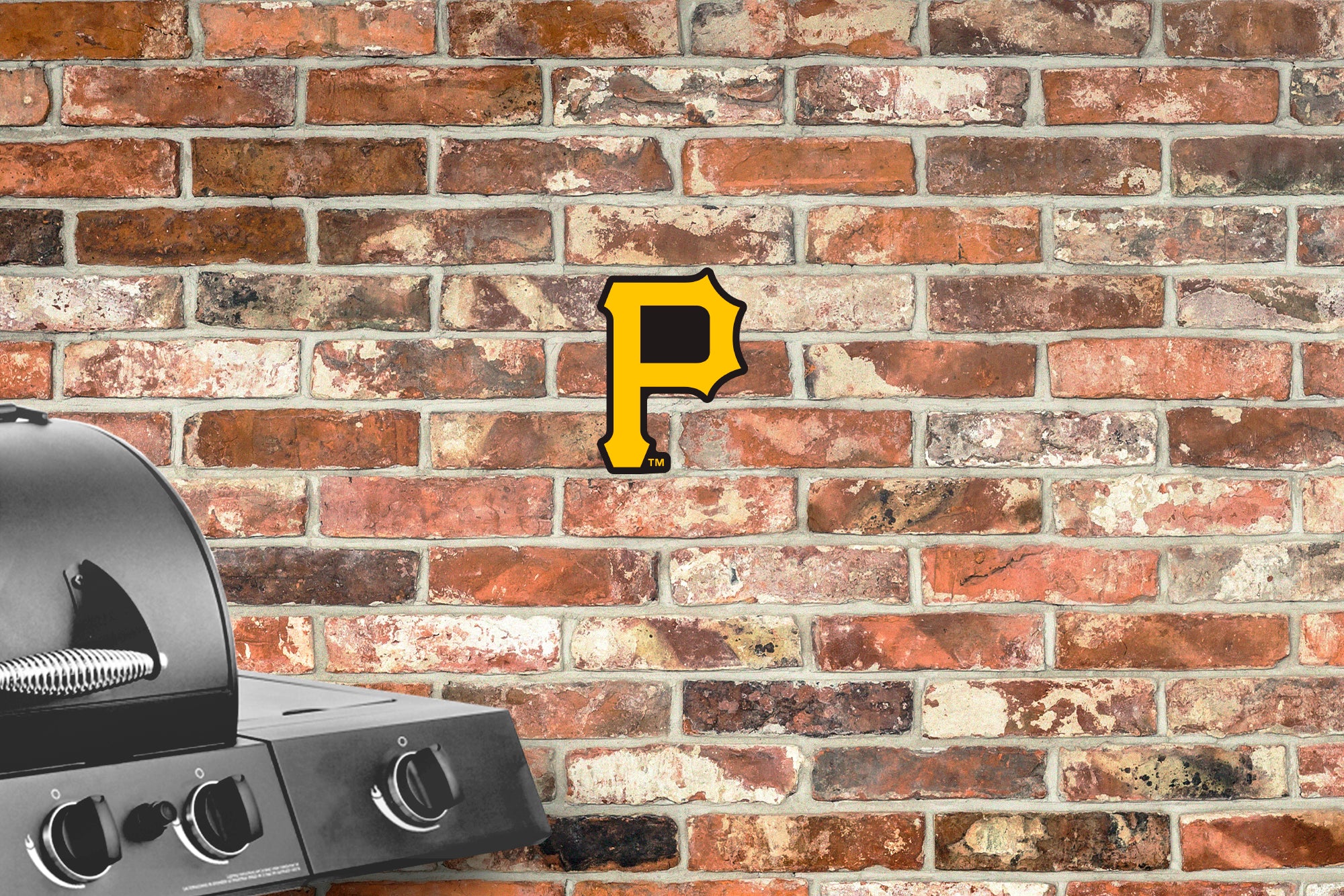 Pittsburgh Pirates - Logo - Outdoor Wall Decals - Official MLB - Scratch Resistant Alumigraphics Smooth - Image 2