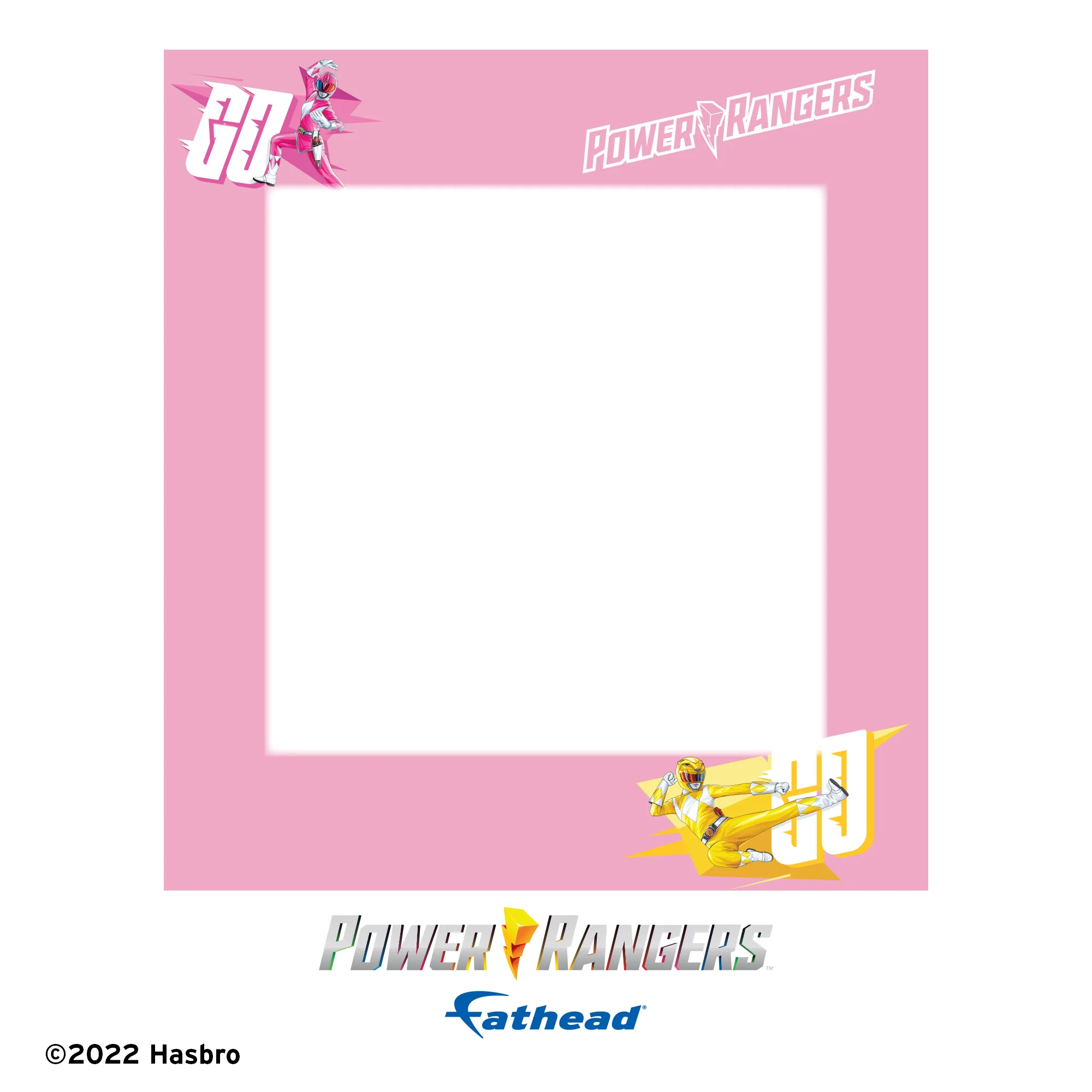Power Rangers - Go Go Power Rangers - Dry Erase - Official Hasbro - Reusable Vinyl Wall Decal - Image 5