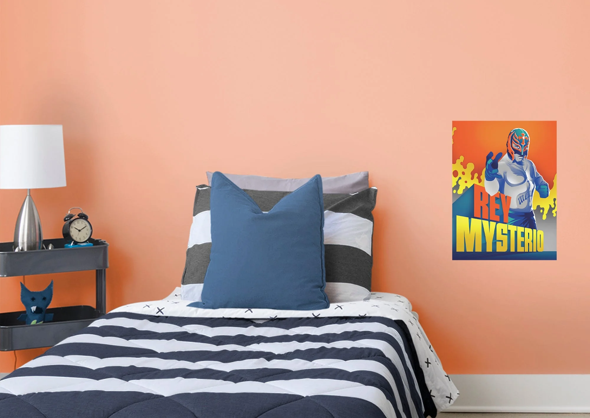 Rey Mysterio - Peel & Stick Poster - Official WWE - Reusable Vinyl Wall Decal #1 - Image 6