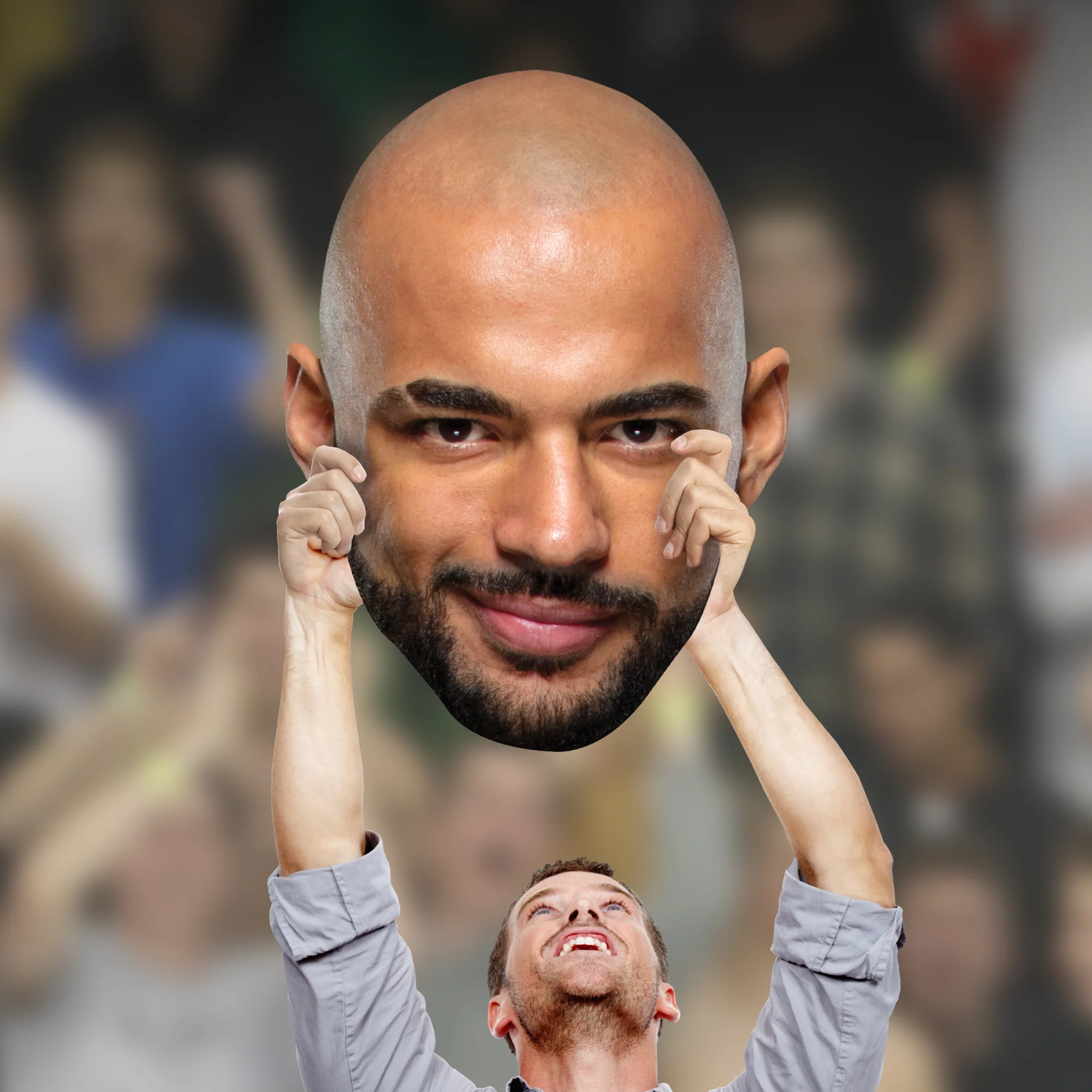 Riccochet - Big Head - Official WWE - WWE - Foam Core Cutout
