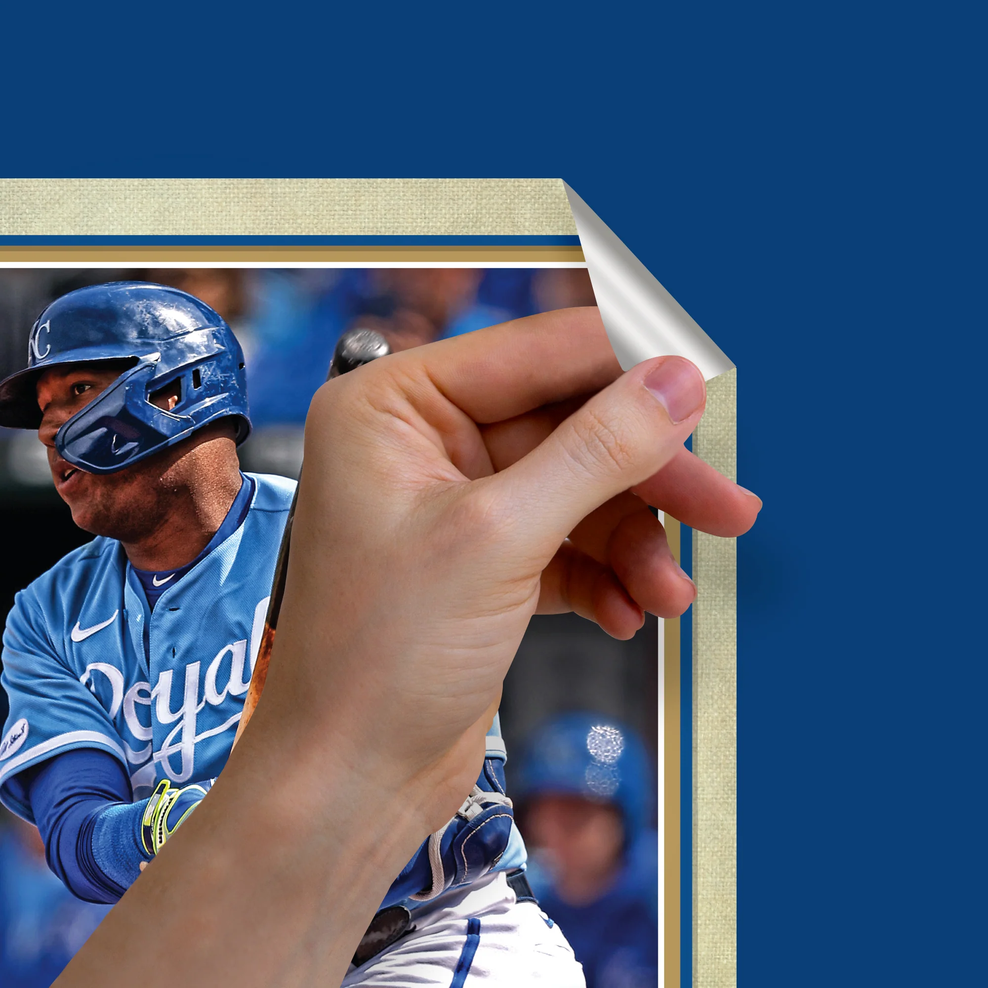 Salvador Perez - Peel & Stick Poster - Official MLB - Kansas City Royals - Reusable Vinyl Wall Decal - Image 7