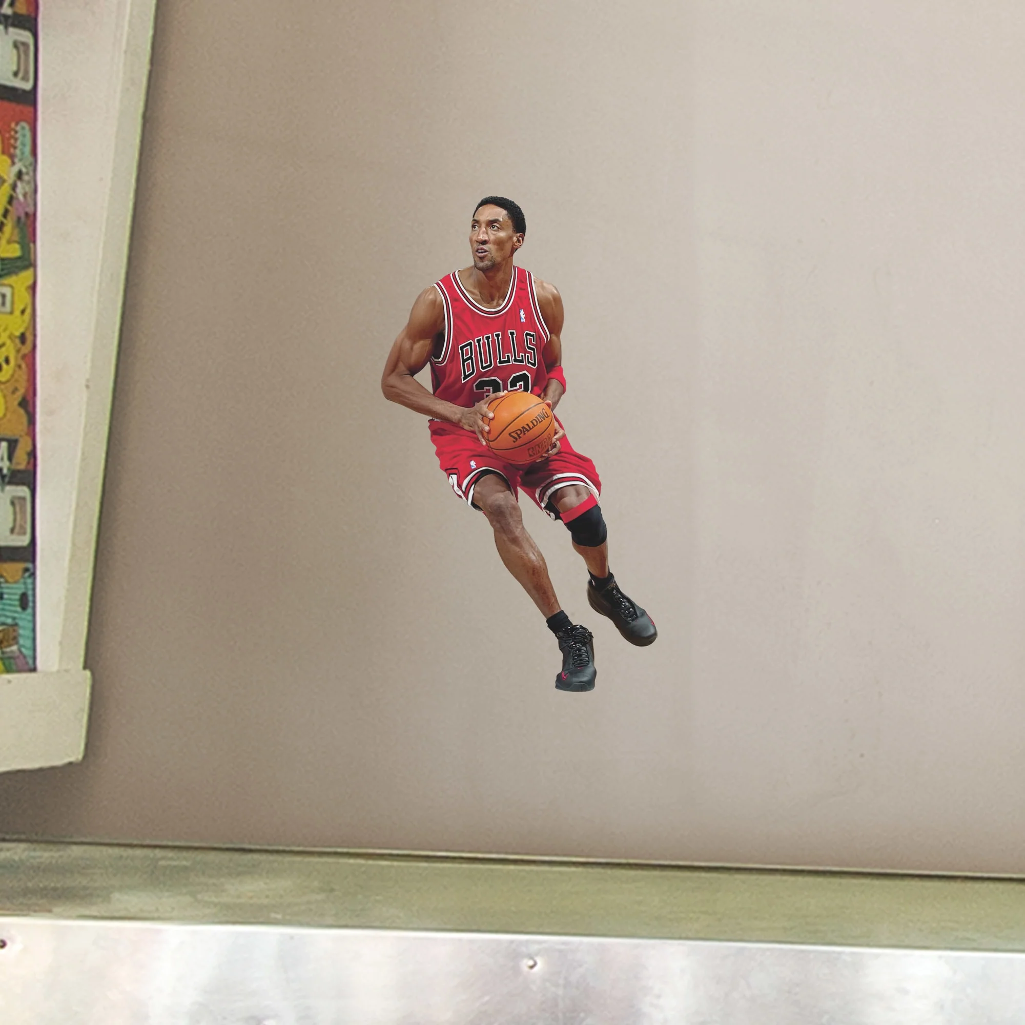 Scottie Pippen - RealBig Collection - Official NBA - Chicago Bulls - Reusable Vinyl Wall Decals - Image 3