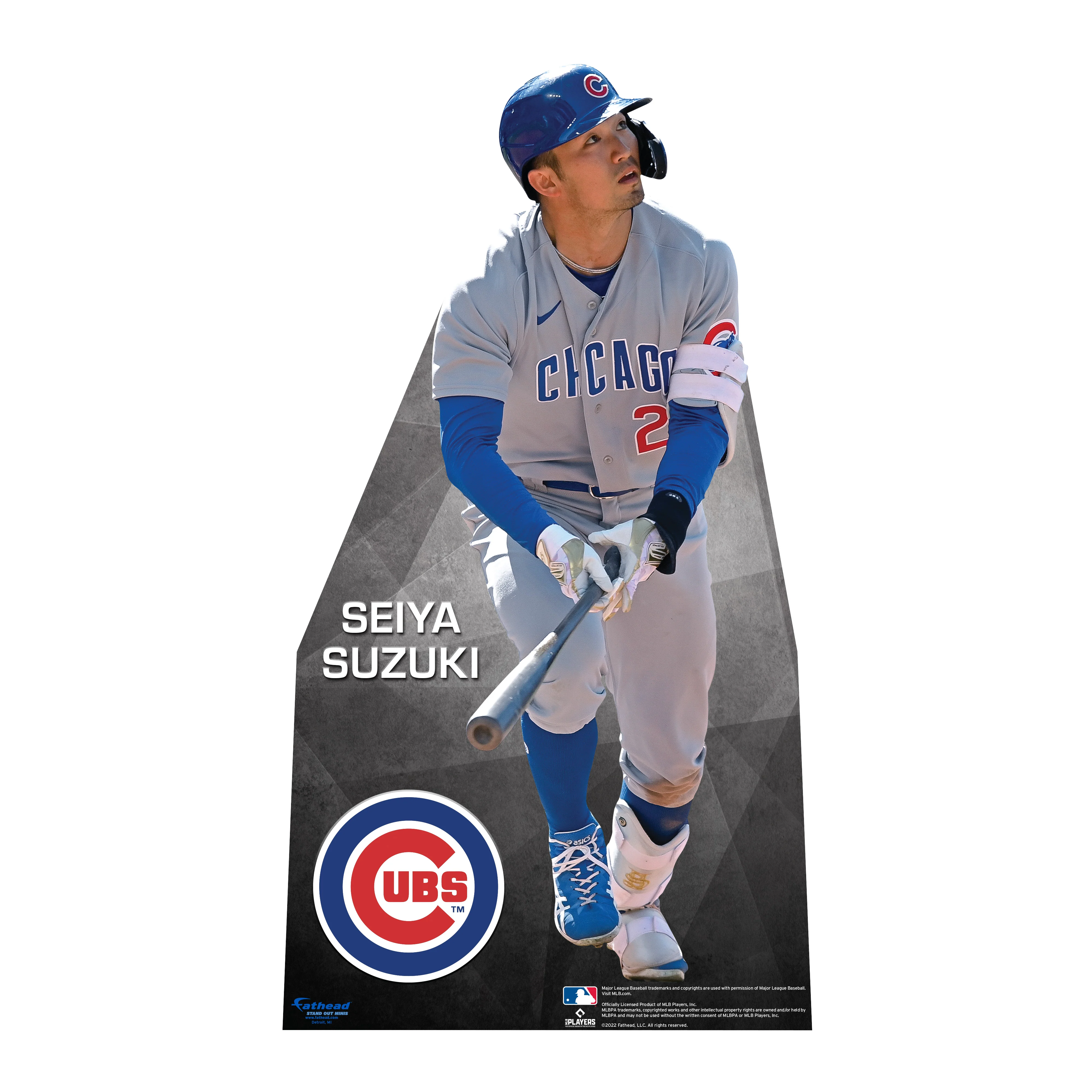 Seiya Suzuki - Mini Stand Out - Official MLB - Chicago Cubs - Cardstock Cutout - Image 2