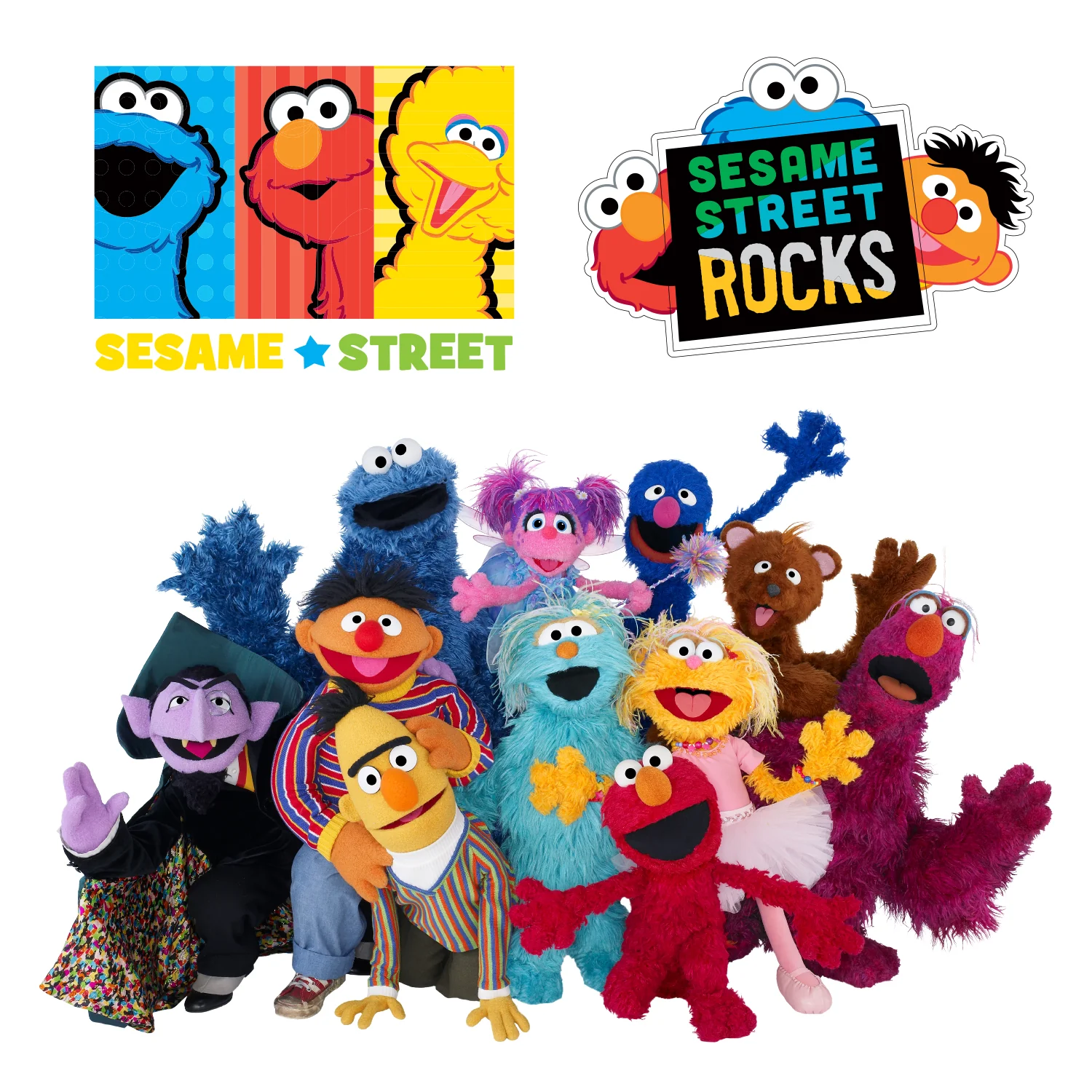 Sesame Street - RealBig Group TWO Collection - Official Sesame Street - Reusable Vinyl Wall Decals - Image 4