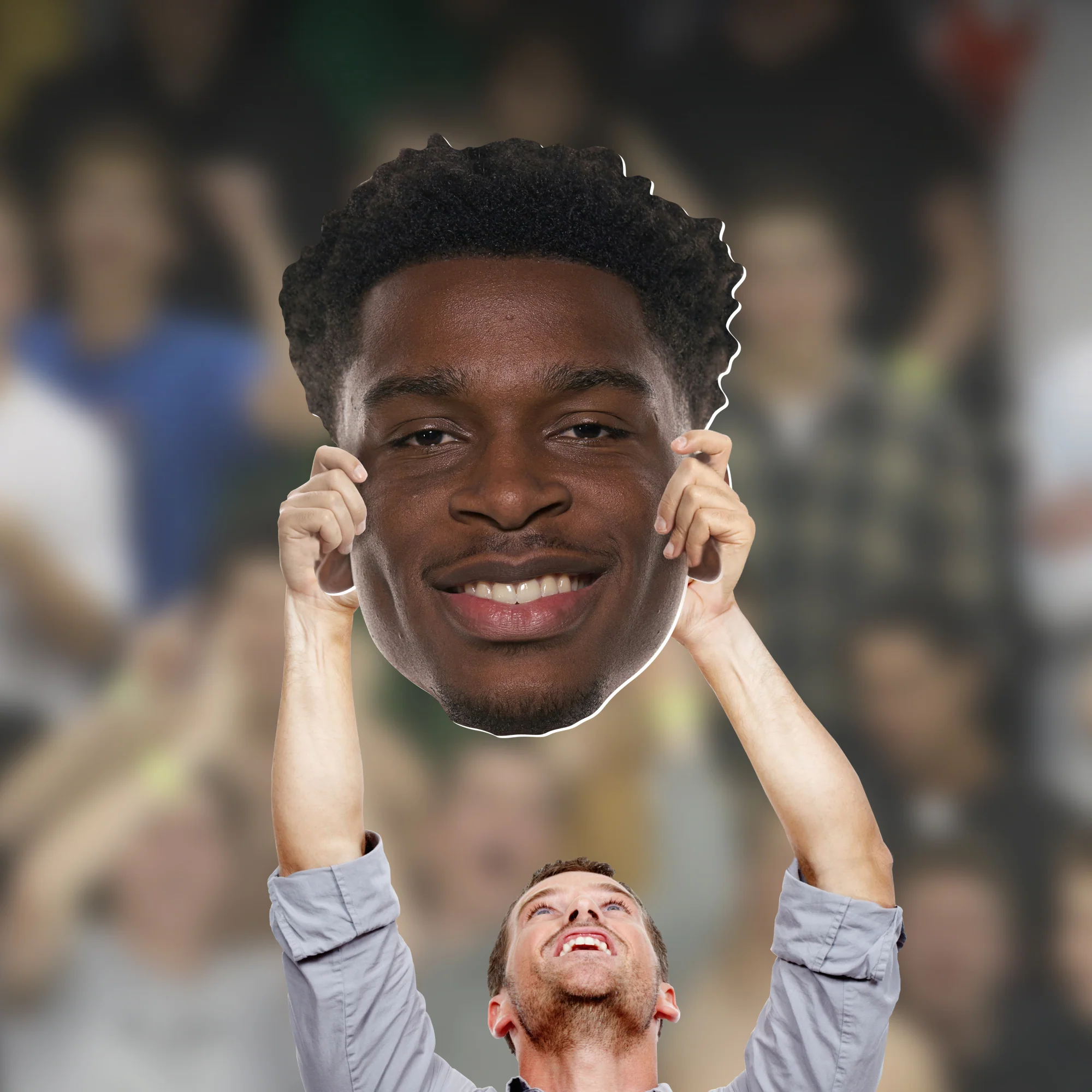 Shai Gilgeous-Alexander - Big Head - Official NBA - Oklahoma City Thunder - Foam Core Cutout - Image 2