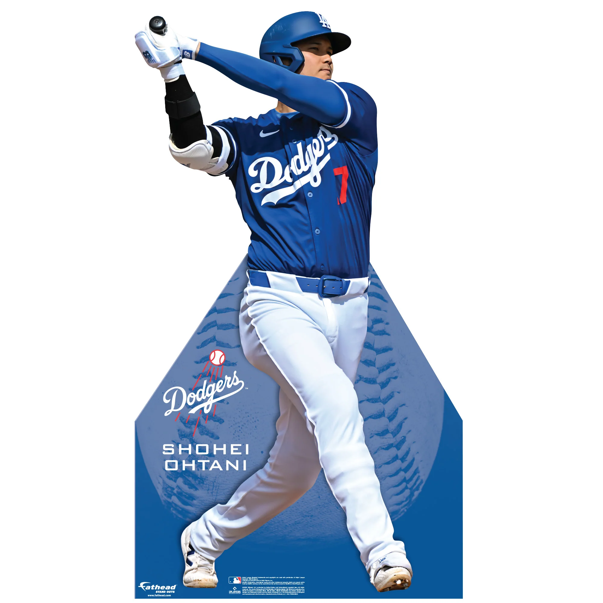 Shohei Ohtani - Life-Size Stand Out - Official MLB - Los Angeles Dodgers - Foam Core Cutout - Image 2