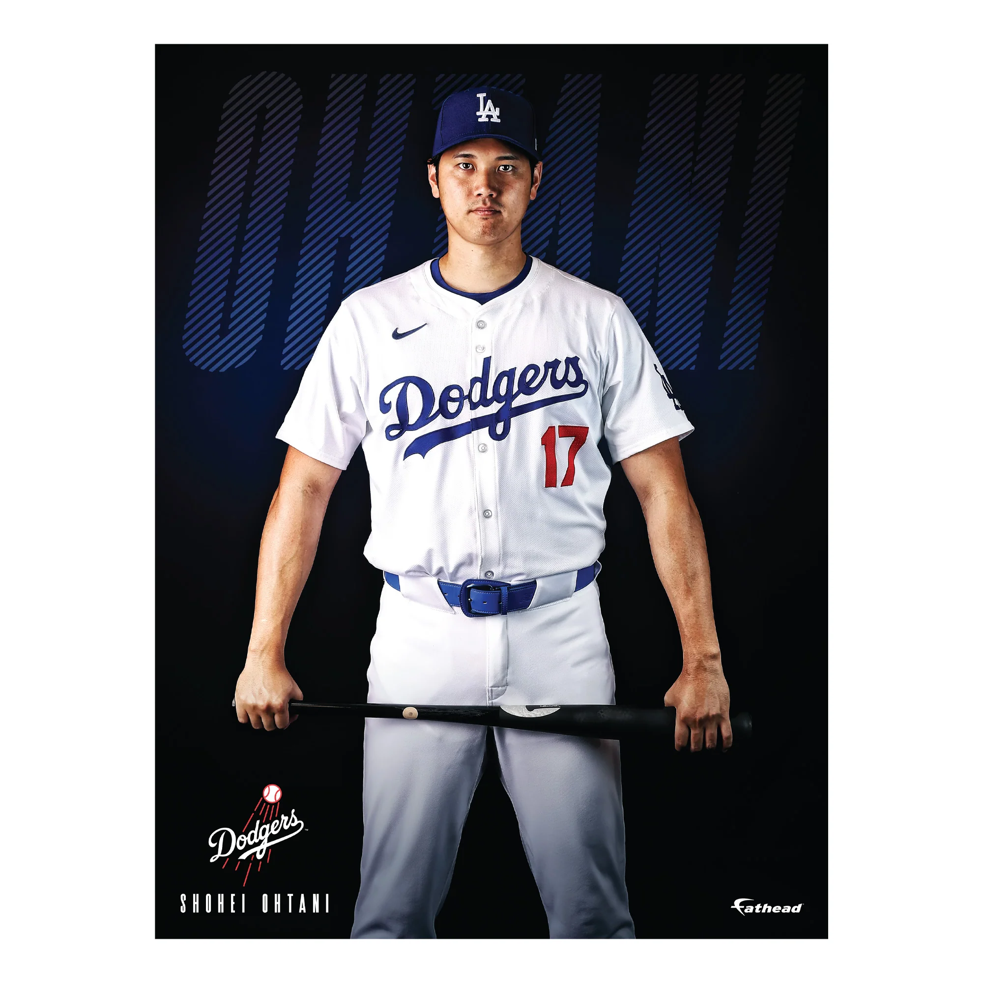 Shohei Ohtani - Peel & Stick Poster - Official MLB - Los Angeles Dodgers - Reusable Vinyl Wall Decal - Image 5