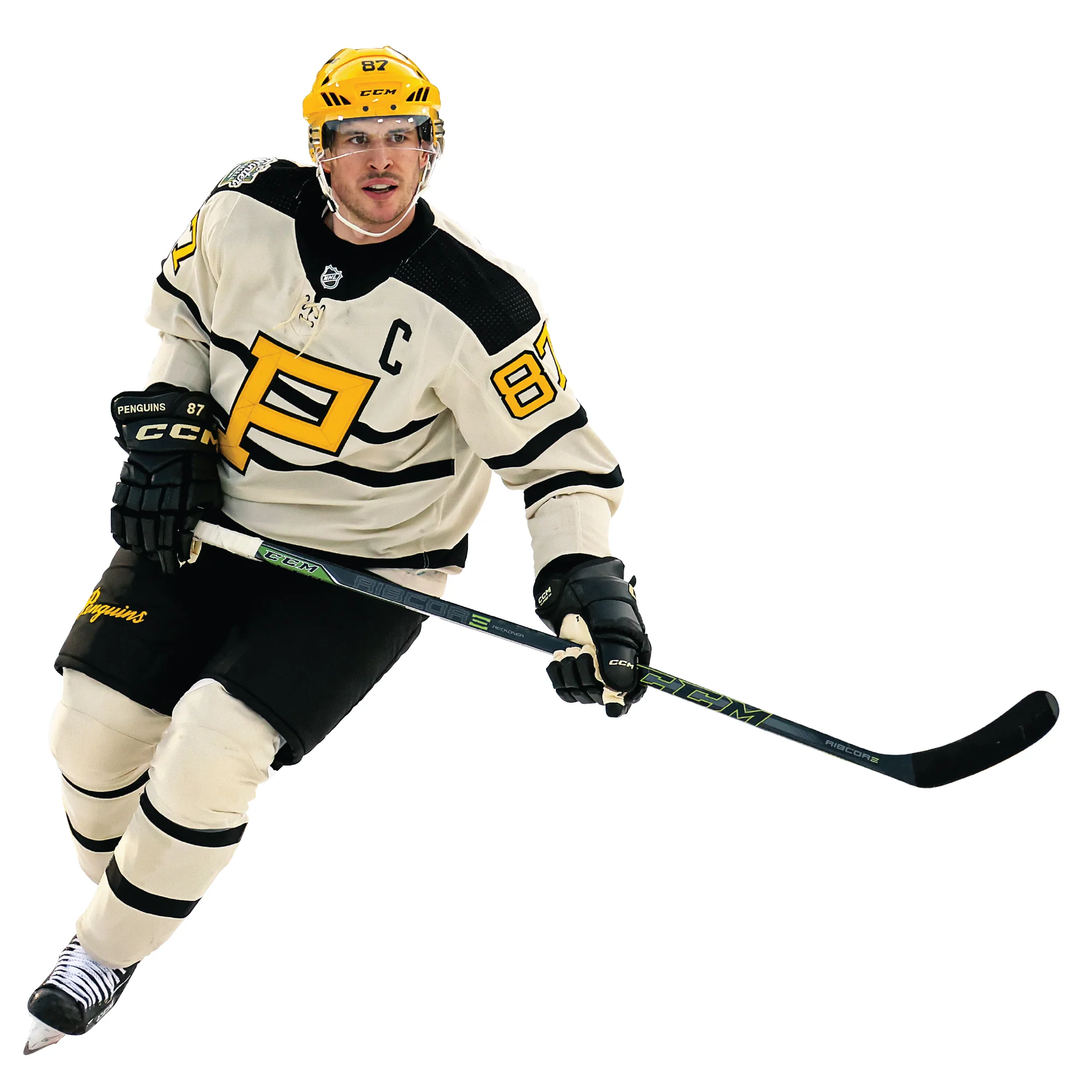 Sidney Crosby - RealBig Winter Classic Collection - Official NHL - Pittsburgh Penguins - Reusable Vinyl Wall Decals - Image 5