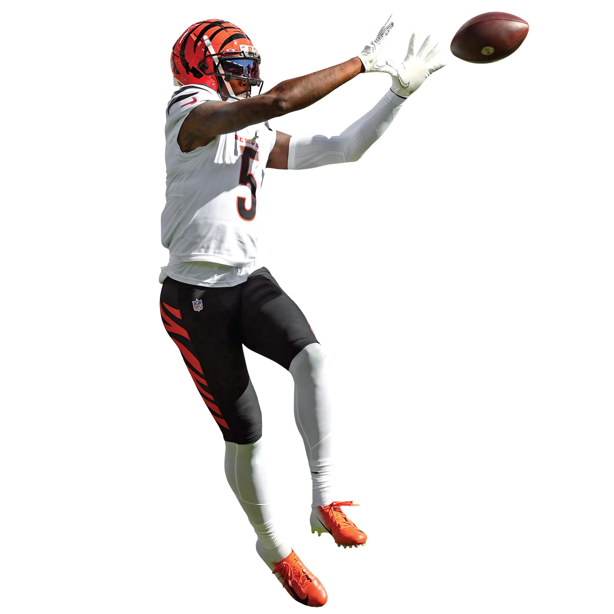 Tee Higgins - RealBig Catch Collection - Official NFL - Cincinnati Bengals - Reusable Vinyl Wall Decals - Image 5