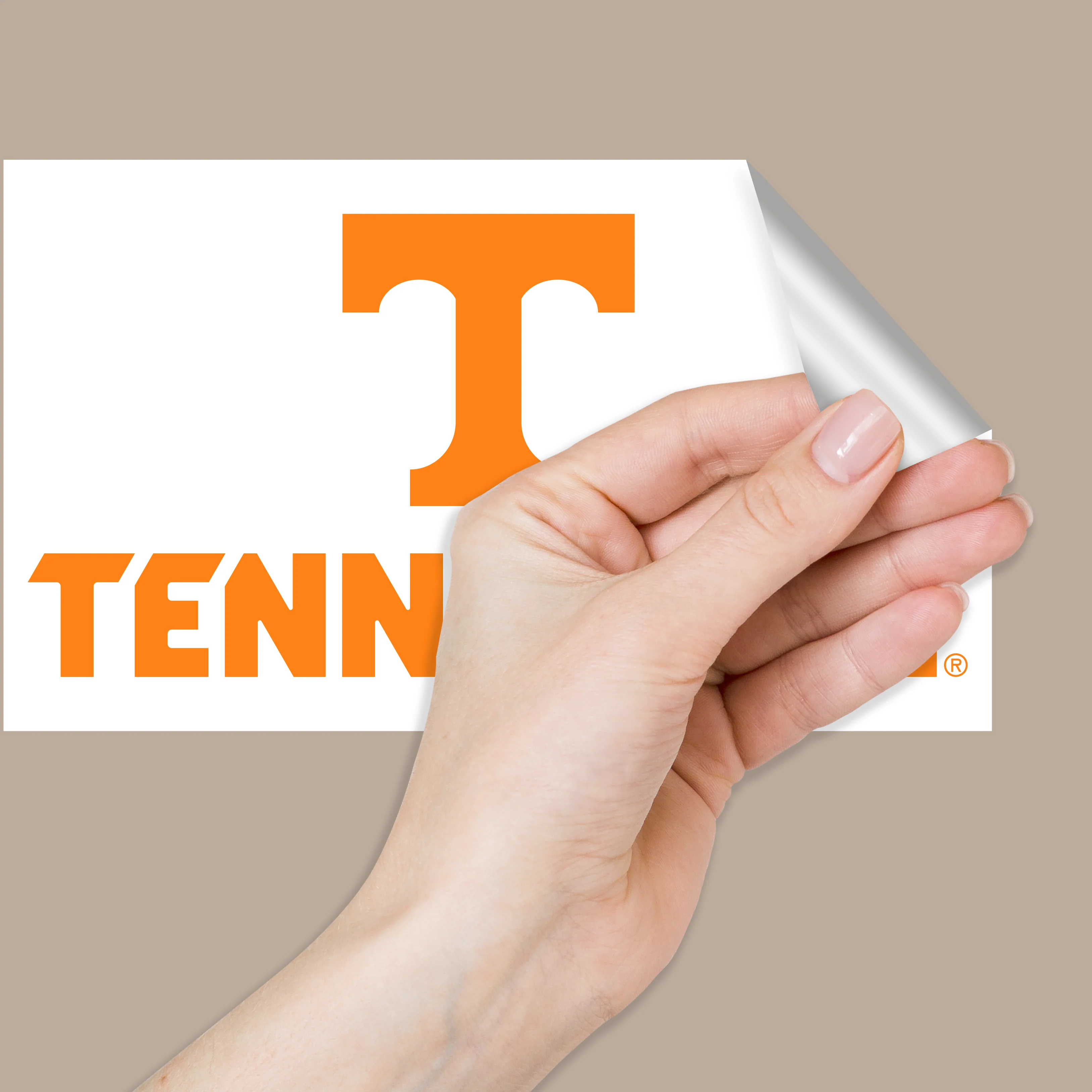 Tennessee Volunteers - RealBig Sugar Skull Collection - Official NCAA - Reusable Vinyl Wall Decals - Image 5
