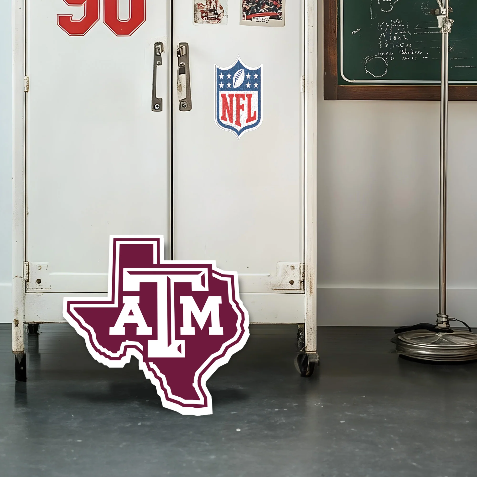 Texas A&M Aggies Logo - Big Head - Official NCAA - Foam Core Cutout - Image 3