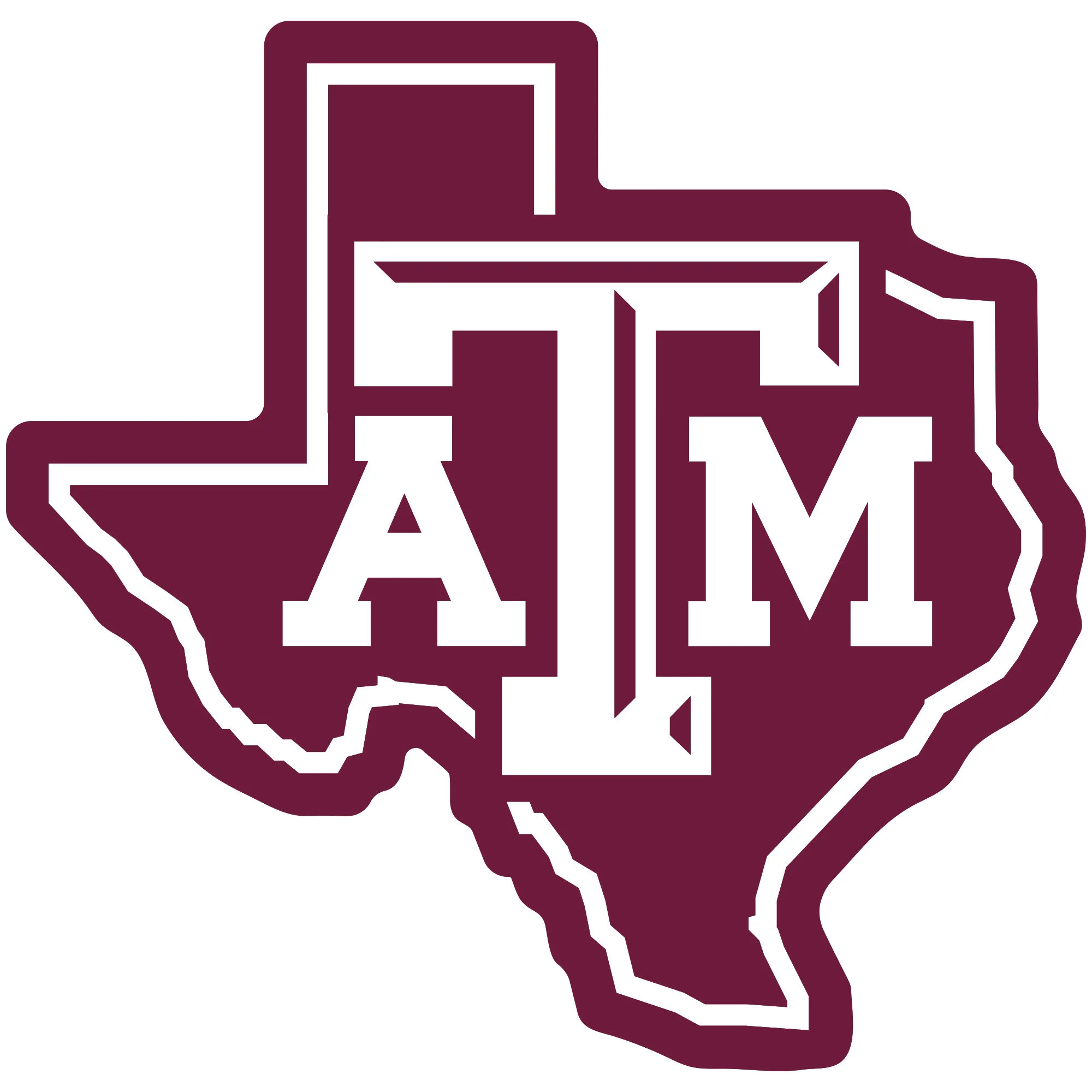 Texas A&M Aggies - Logo - Outdoor Wall Decals - Official NCAA - Scratch Resistant Alumigraphics Smooth - Image 2