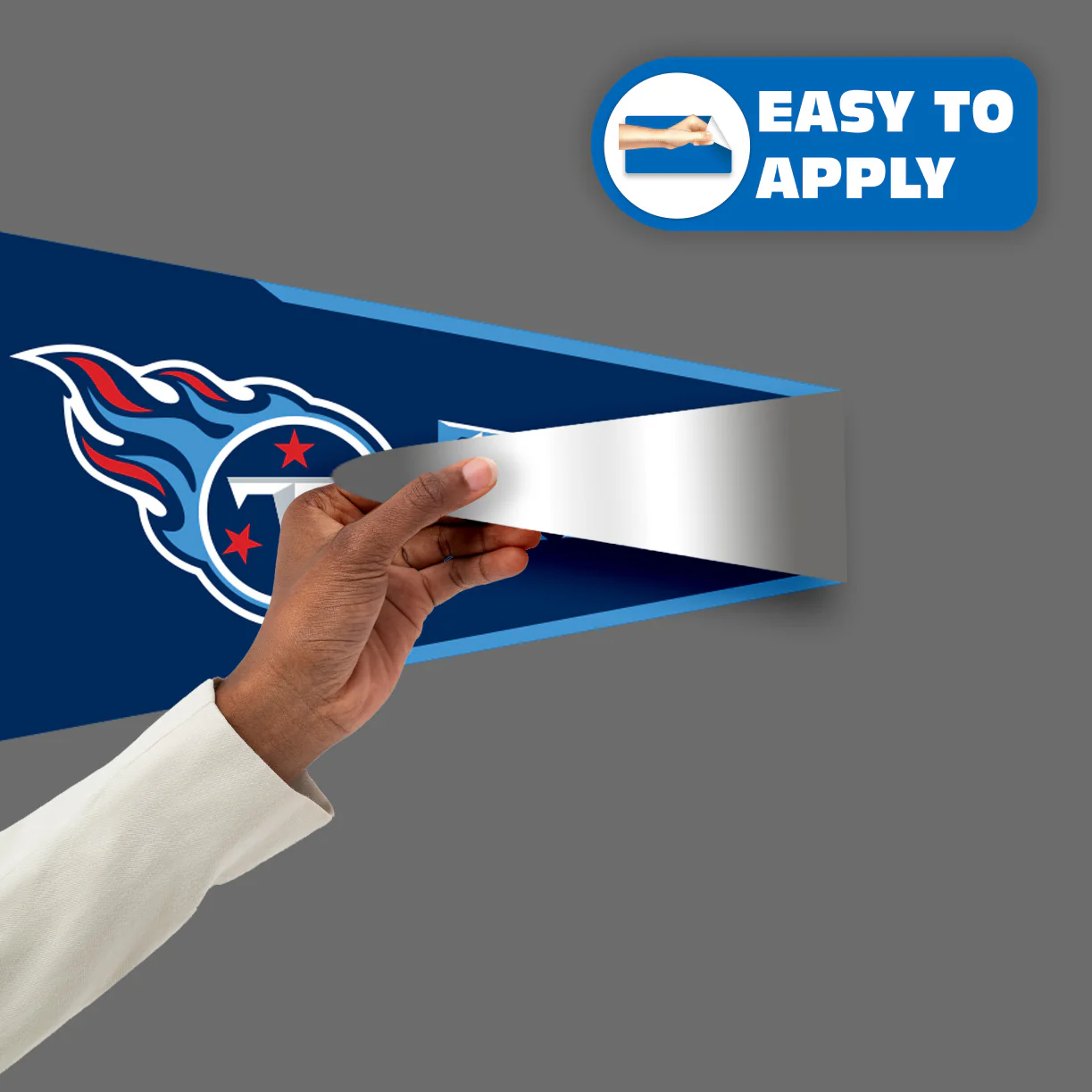 Tony Pollard - RealBig Collection - Official NFL - Tennessee Titans - Reusable Vinyl Wall Decals - Image 4