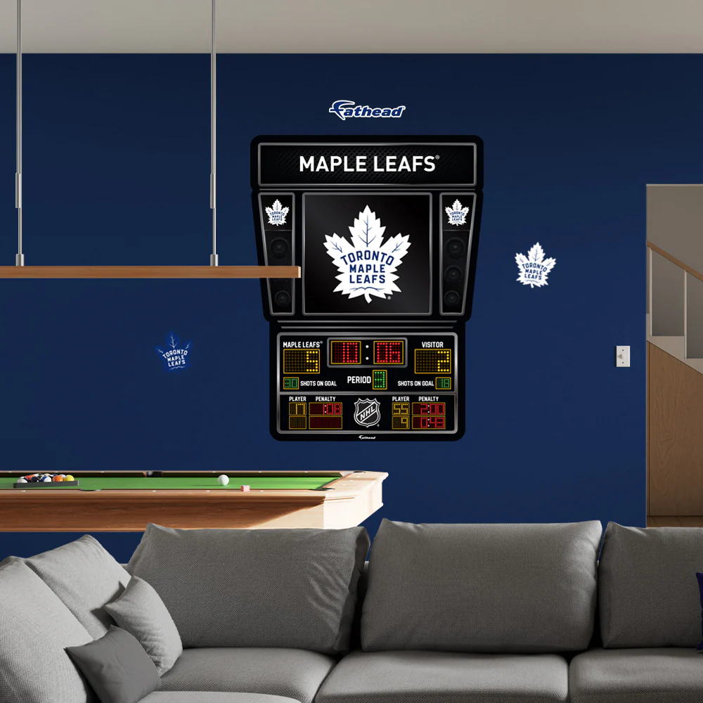 Toronto Maple Leafs - RealBig Scoreboard Collection - Official NHL - Reusable Vinyl Wall Decals - Image 3