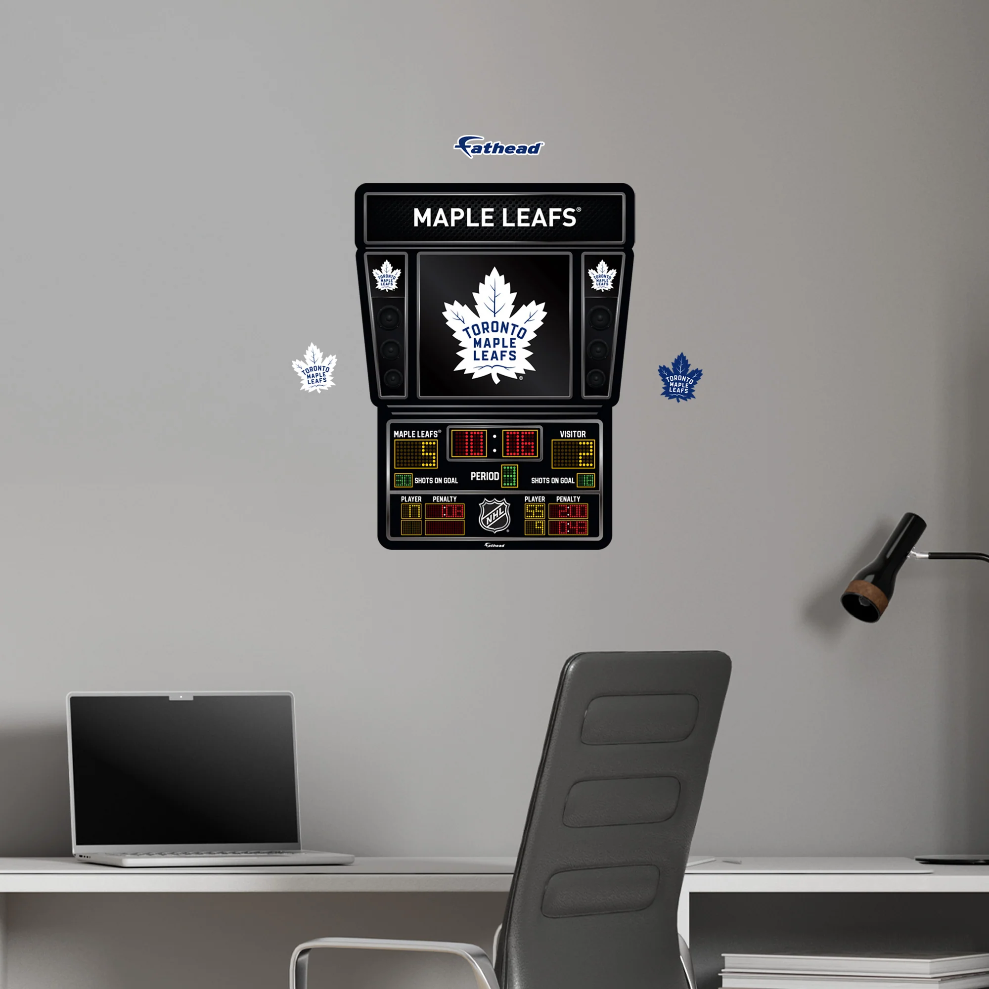 Toronto Maple Leafs - RealBig Scoreboard Collection - Official NHL - Reusable Vinyl Wall Decals - Image 6