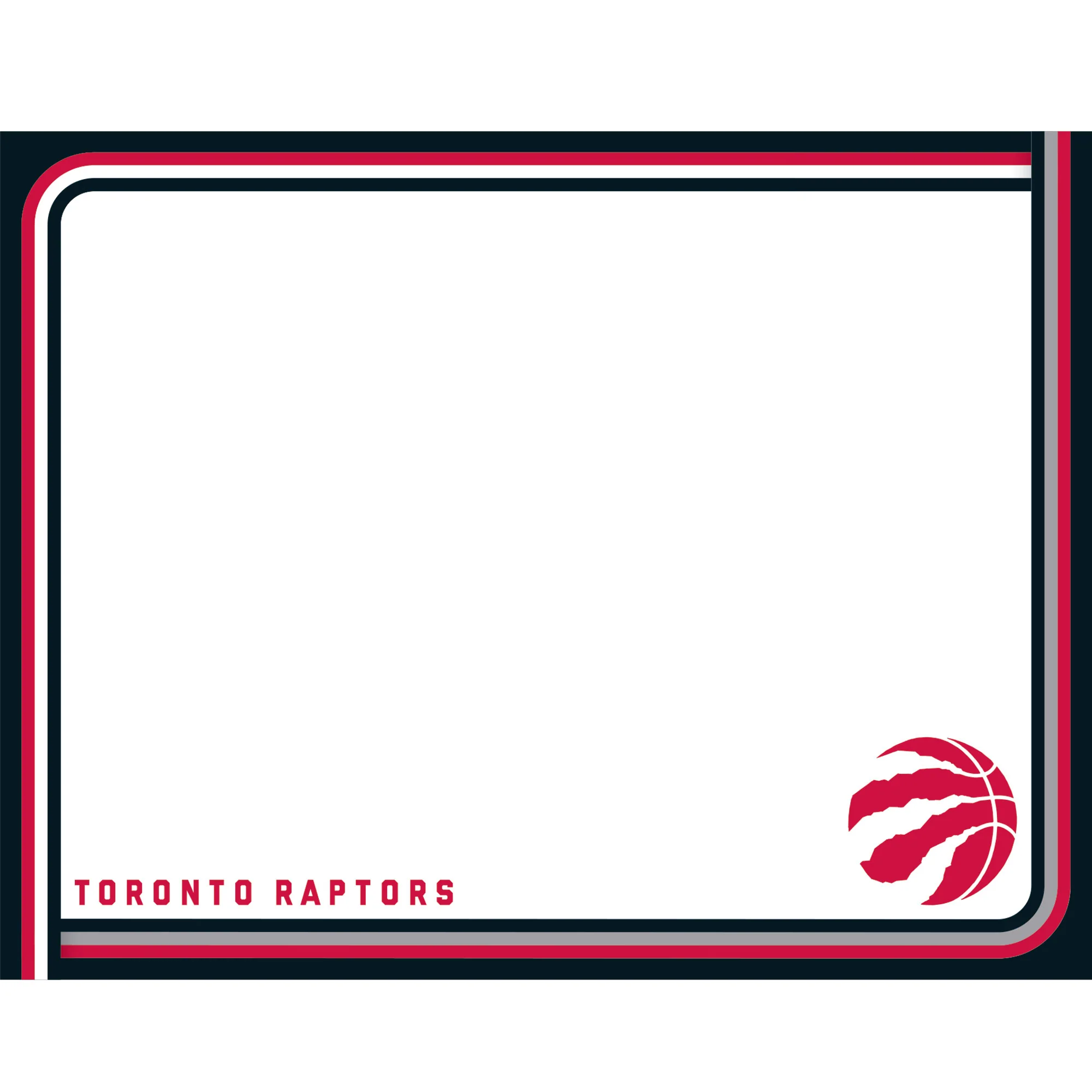 Toronto Raptors - Dry Erase Whiteboard - Official NBA - Reusable Vinyl Wall Decal #2 - Image 2