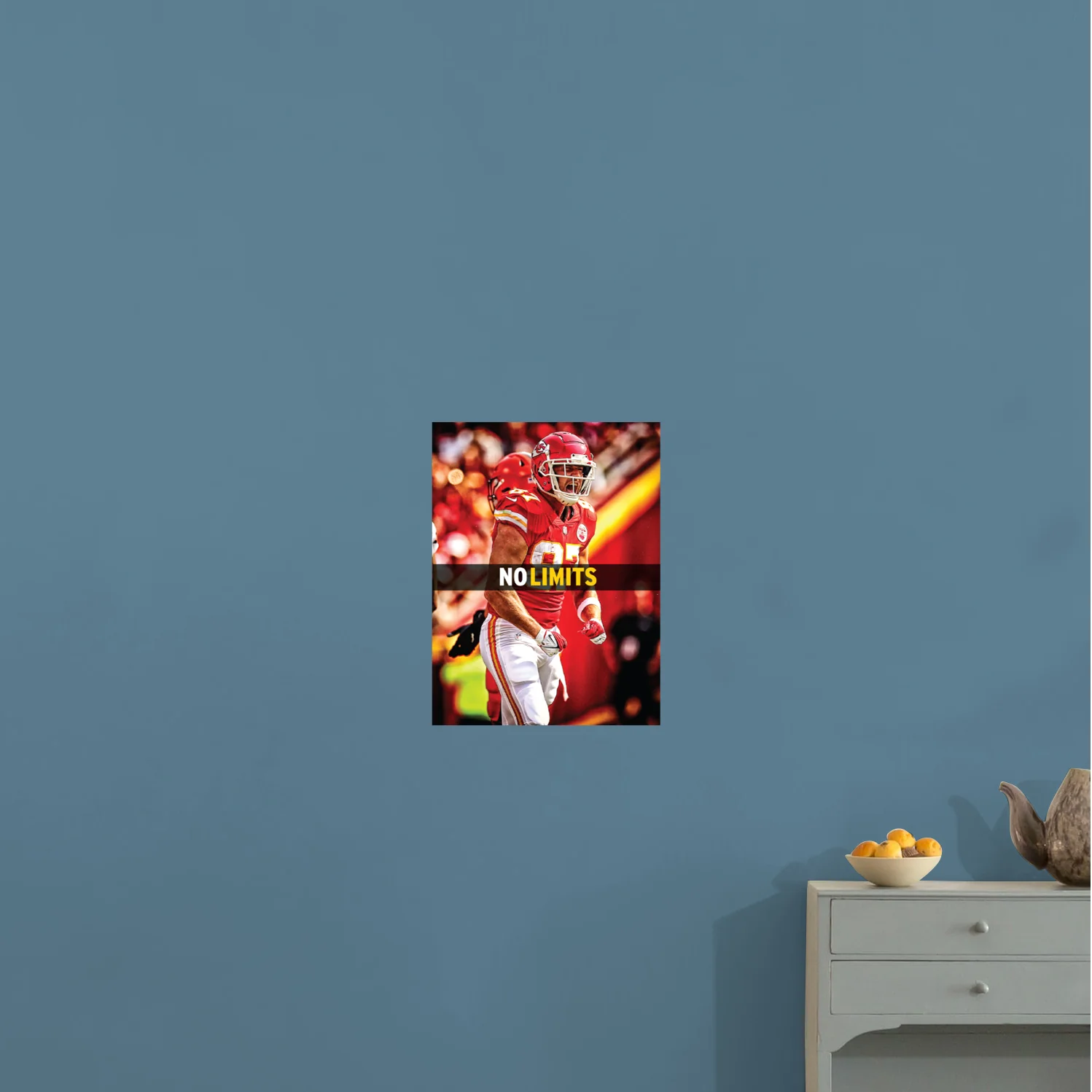 Travis Kelce - Motivational - Peel & Stick Poster - Official NFL - Kansas City Chiefs - Reusable Vinyl Wall Decal - Image 6