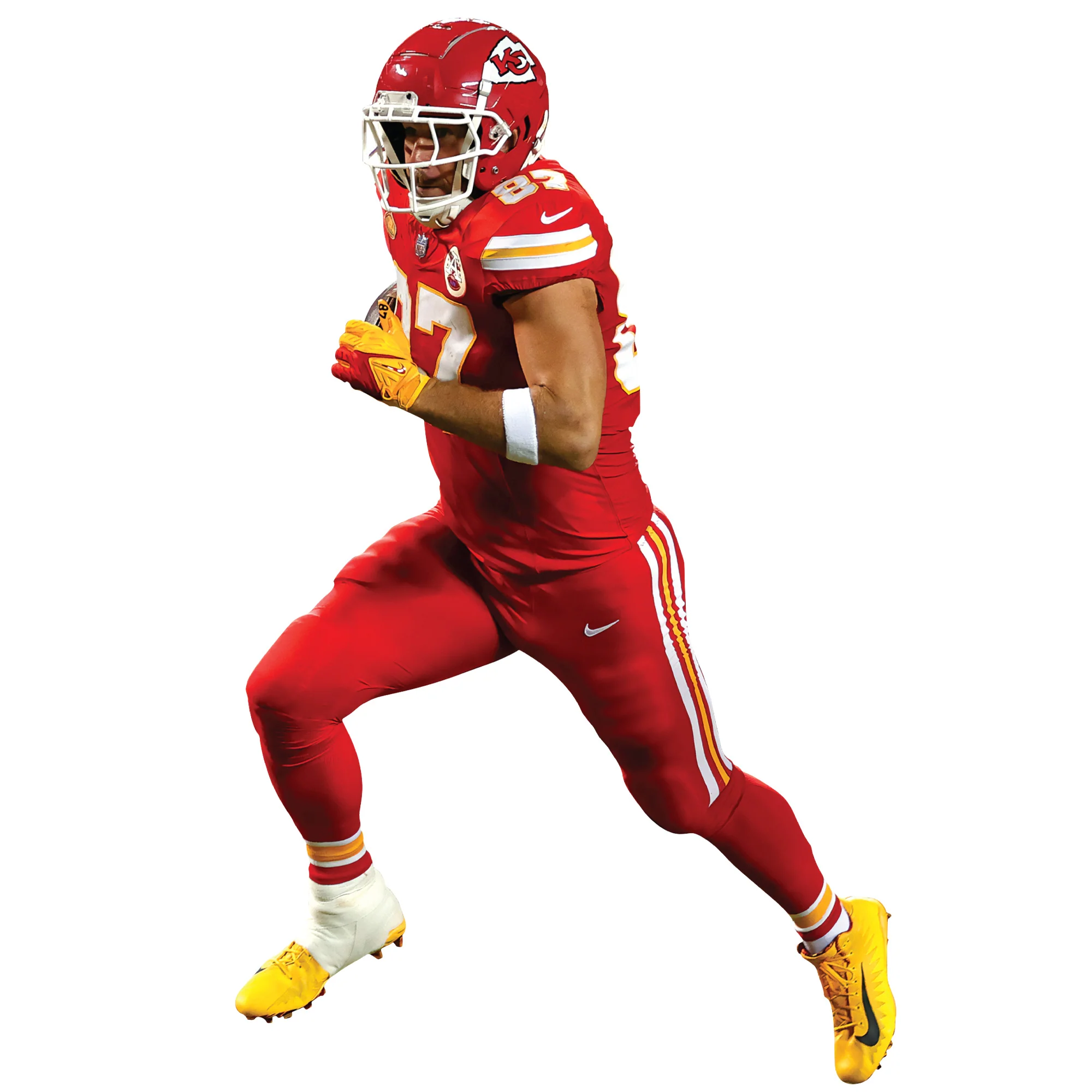 Travis Kelce - RealBig Collection - Official NFL - Kansas City Chiefs - Reusable Vinyl Wall Decals #5 - Image 5