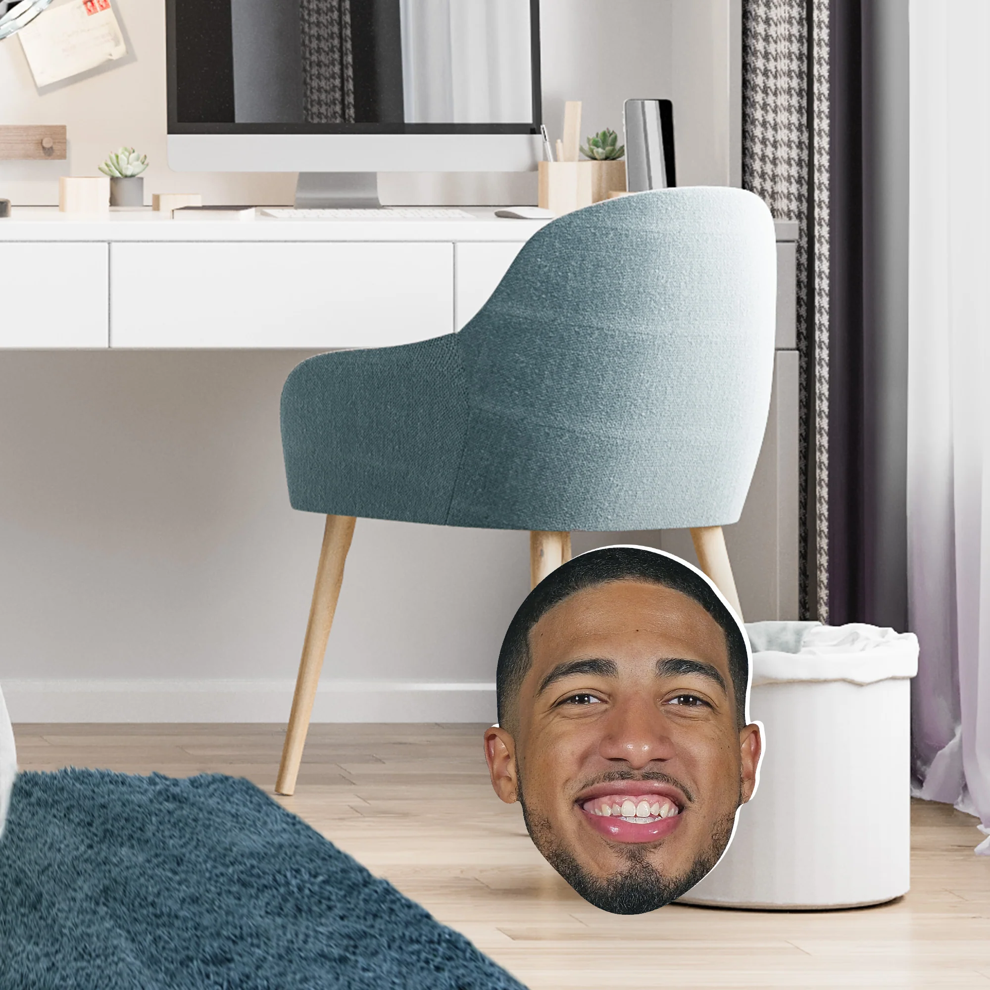 Tyrese Haliburton - Big Head - Official NBPA - Indiana Pacers - Foam Core Cutout - Image 2