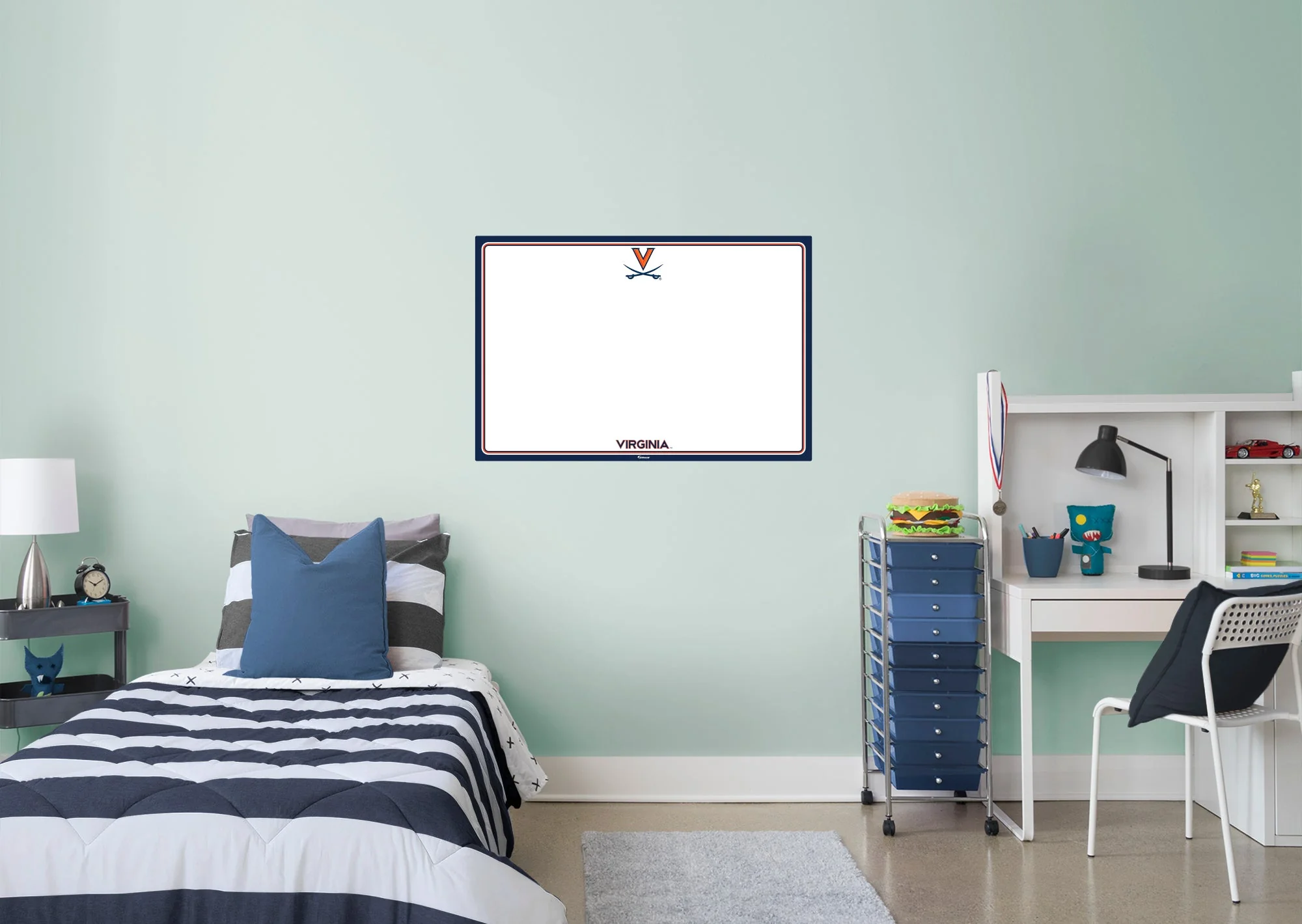 Virginia Cavaliers - Dry Erase Whiteboard - Official NCAA - Reusable Vinyl Wall Decal - Image 2