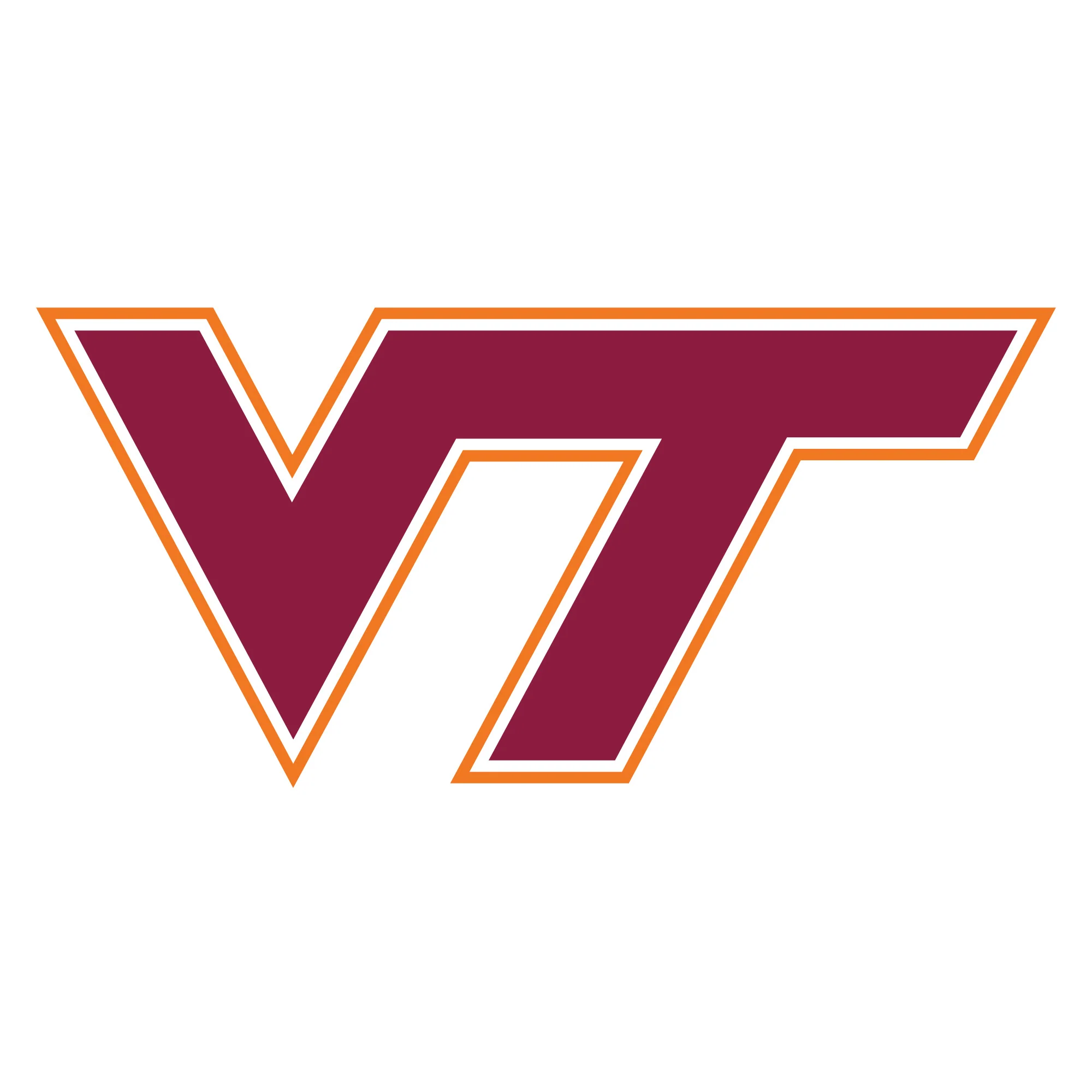 Virginia Tech Hokies Logo - Big Head - Official NCAA - Foam Core Cutout - Image 2