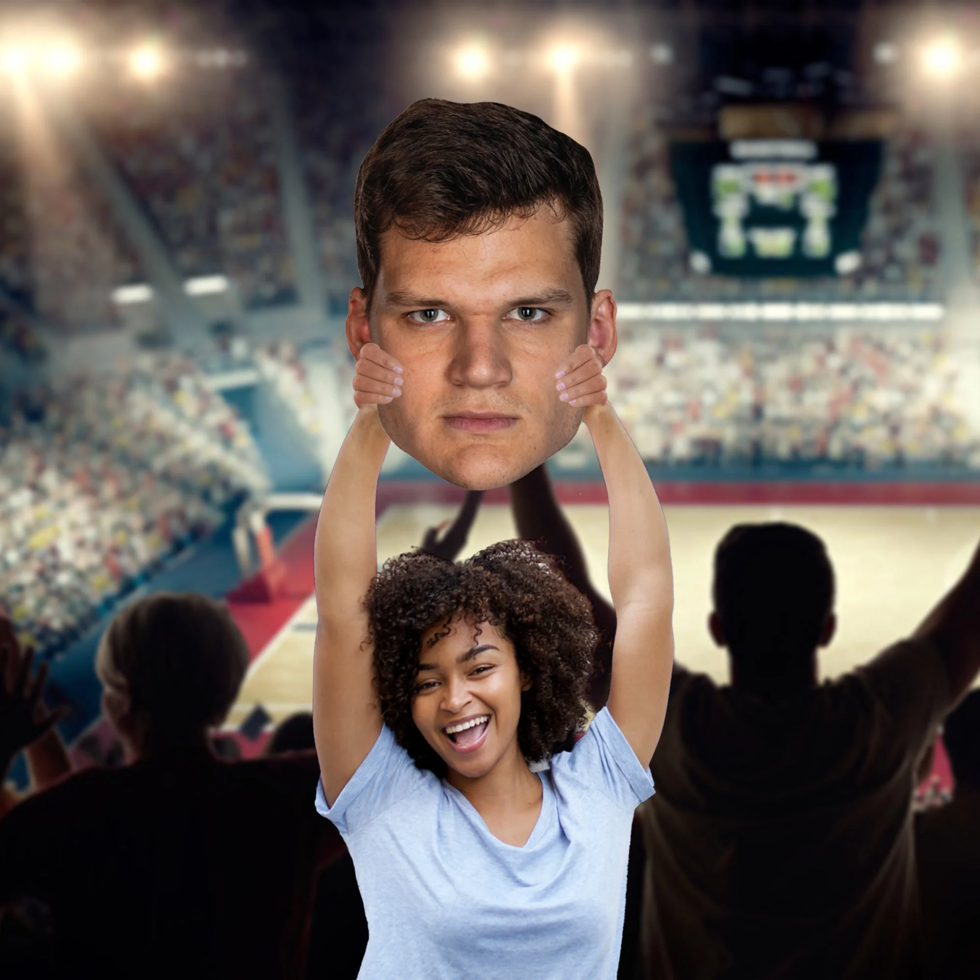 Walker Kessler - Big Head - Official NBPA - Utah Jazz - Foam Core Cutout - Image 3