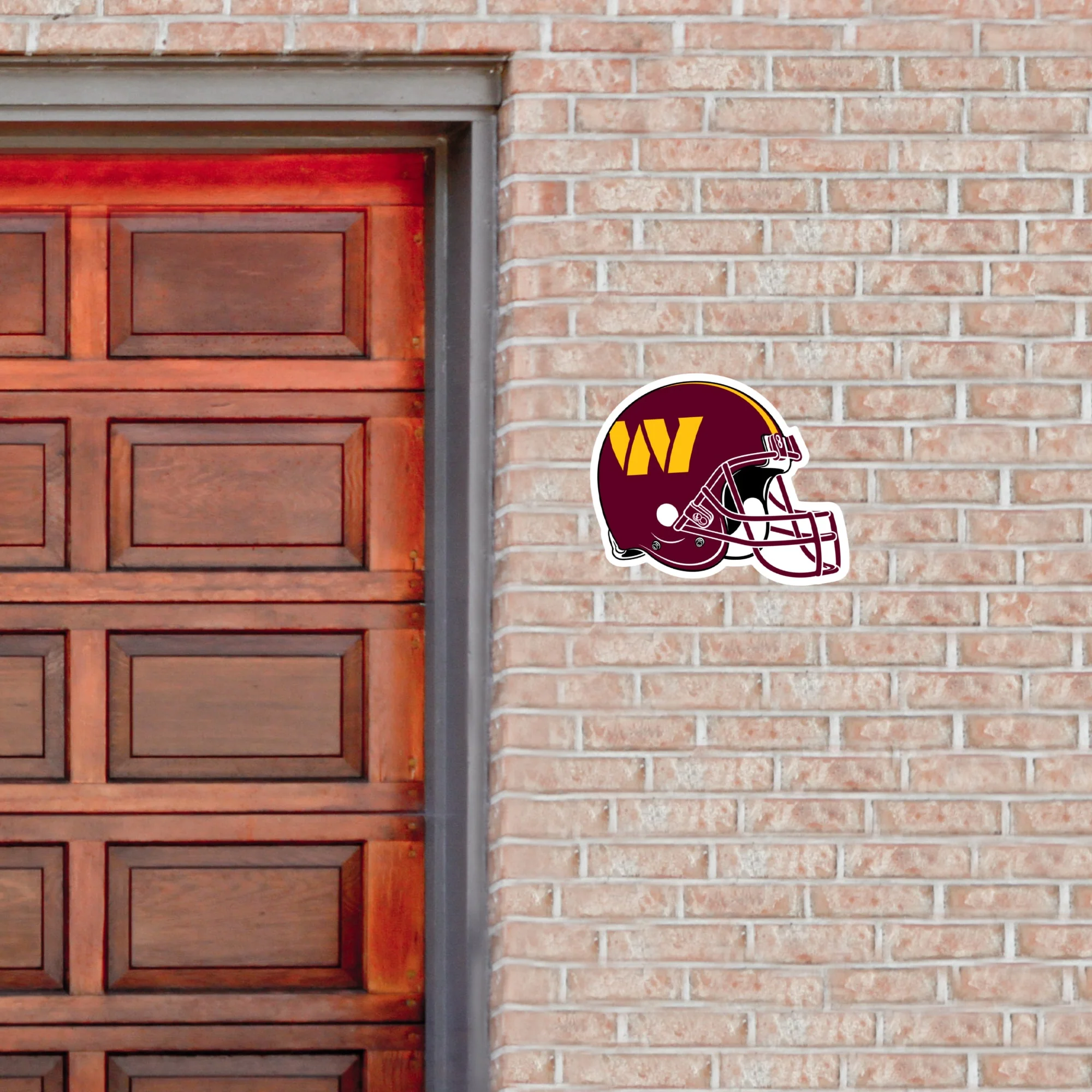Washington Commanders - Helmet - Outdoor Wall Decals - Official NFL - Scratch Resistant Alumigraphics Smooth - Image 3