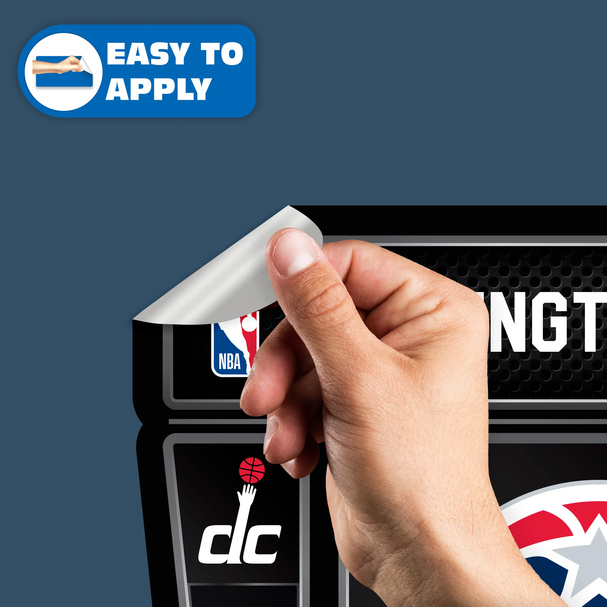 Washington Wizards - RealBig Scoreboard Collection - Official NBA - Washington Wizards - Reusable Vinyl Wall Decals - Image 4