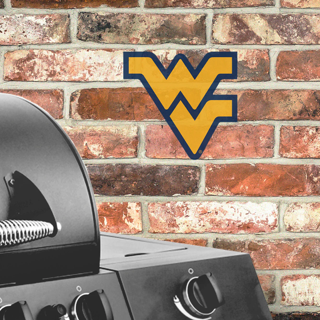 West Virginia Mountaineers - Logo - Outdoor Wall Decals - Official NCAA - Scratch Resistant Alumigraphics Smooth - Image 3
