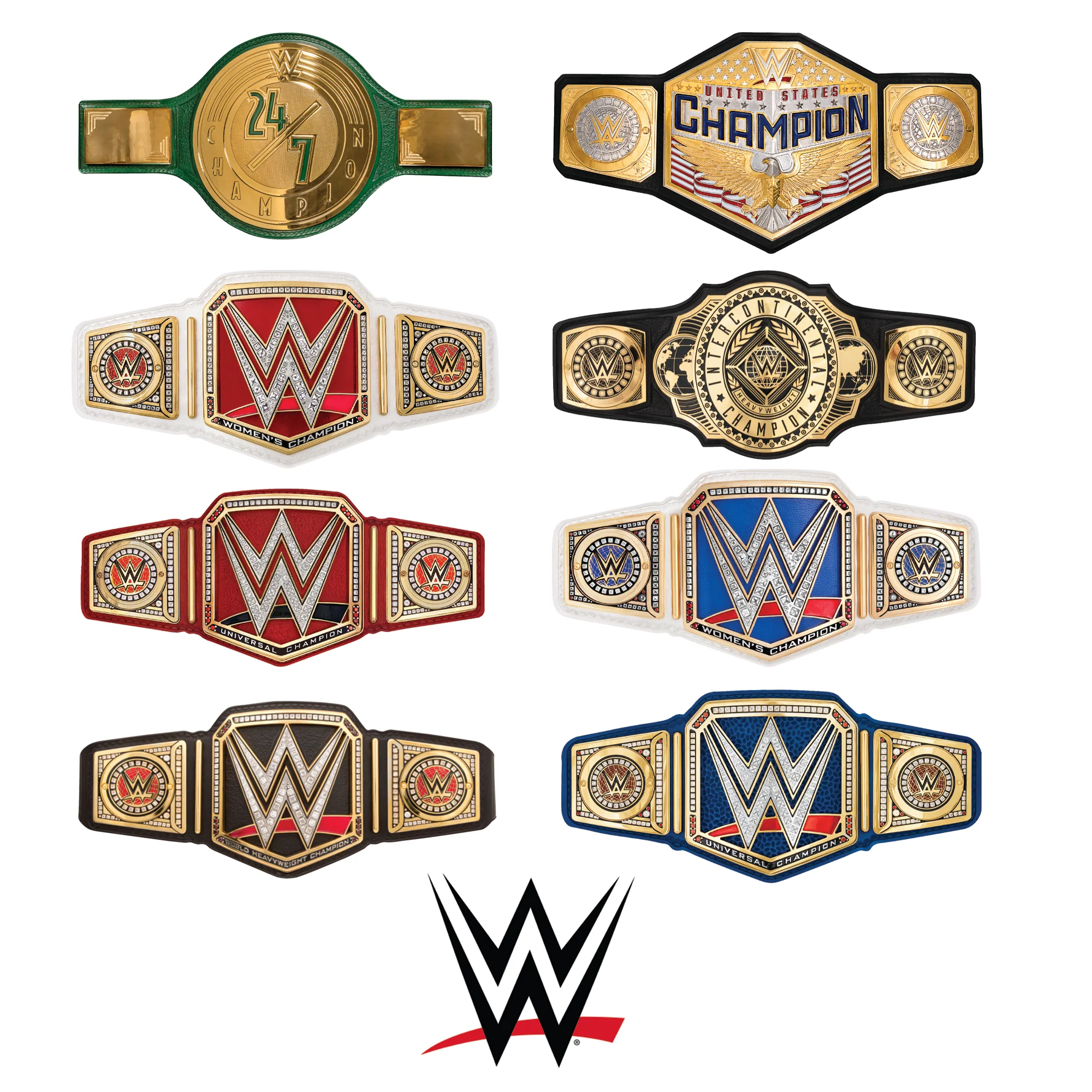 WWE - RealBig Titles Collection - Official WWE - Reusable Vinyl Wall Decals #1 - Image 8