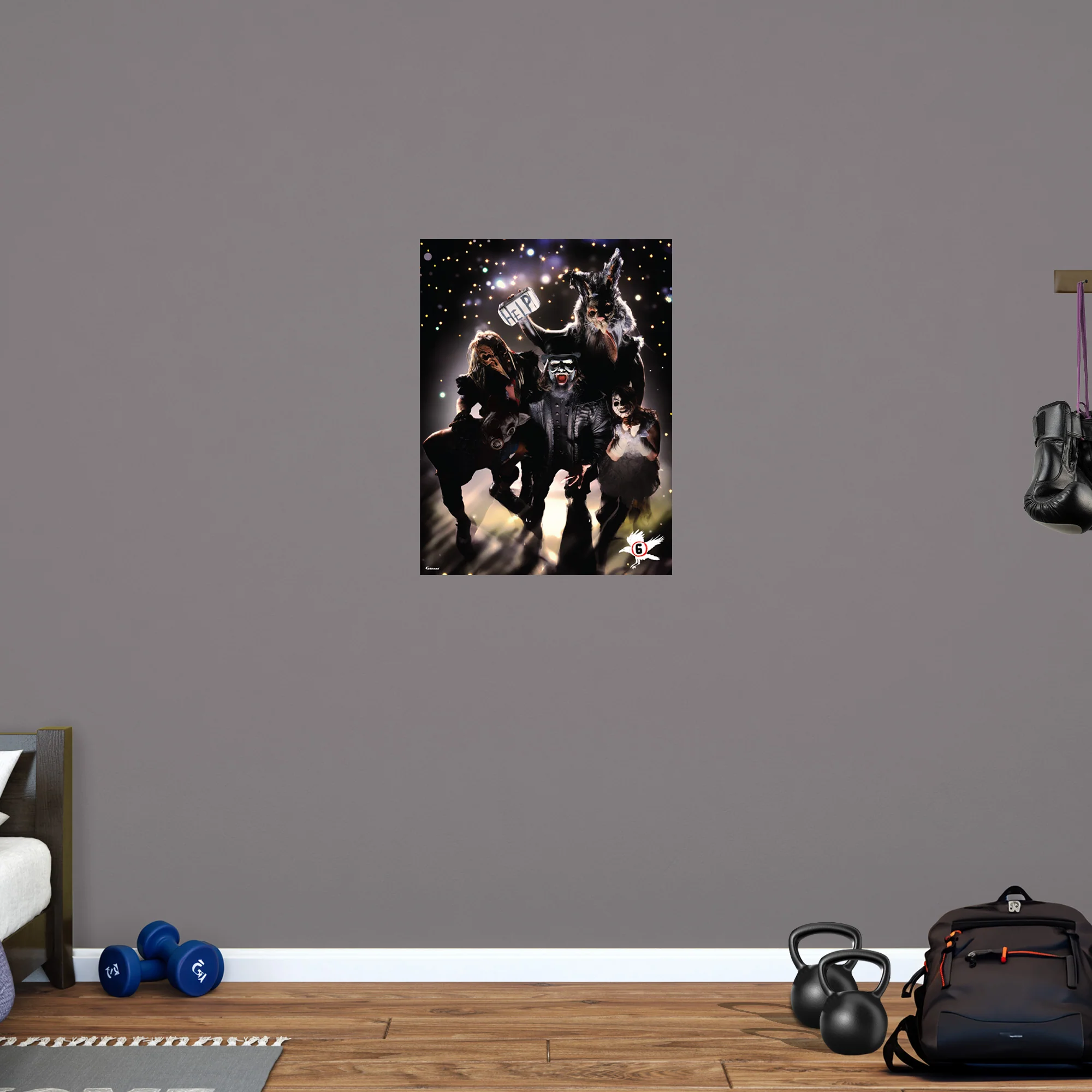 Wyatt Sick6 - Peel & Stick Poster - Official WWE - Reusable Vinyl Wall Decal - Image 5