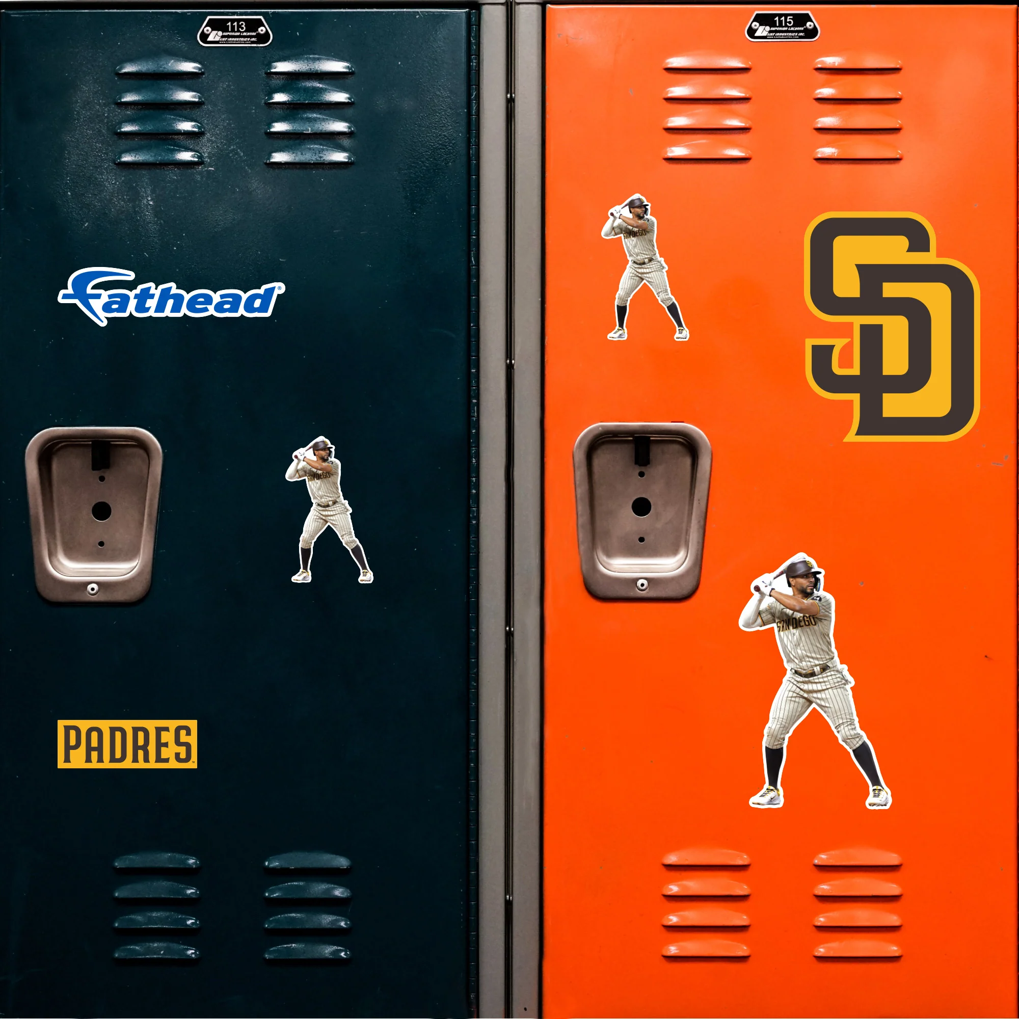Xander Bogaerts - 5 Minis (Mixed Sizes) - Official MLB - San Diego Padres - Reusable Vinyl Decals - Image 2