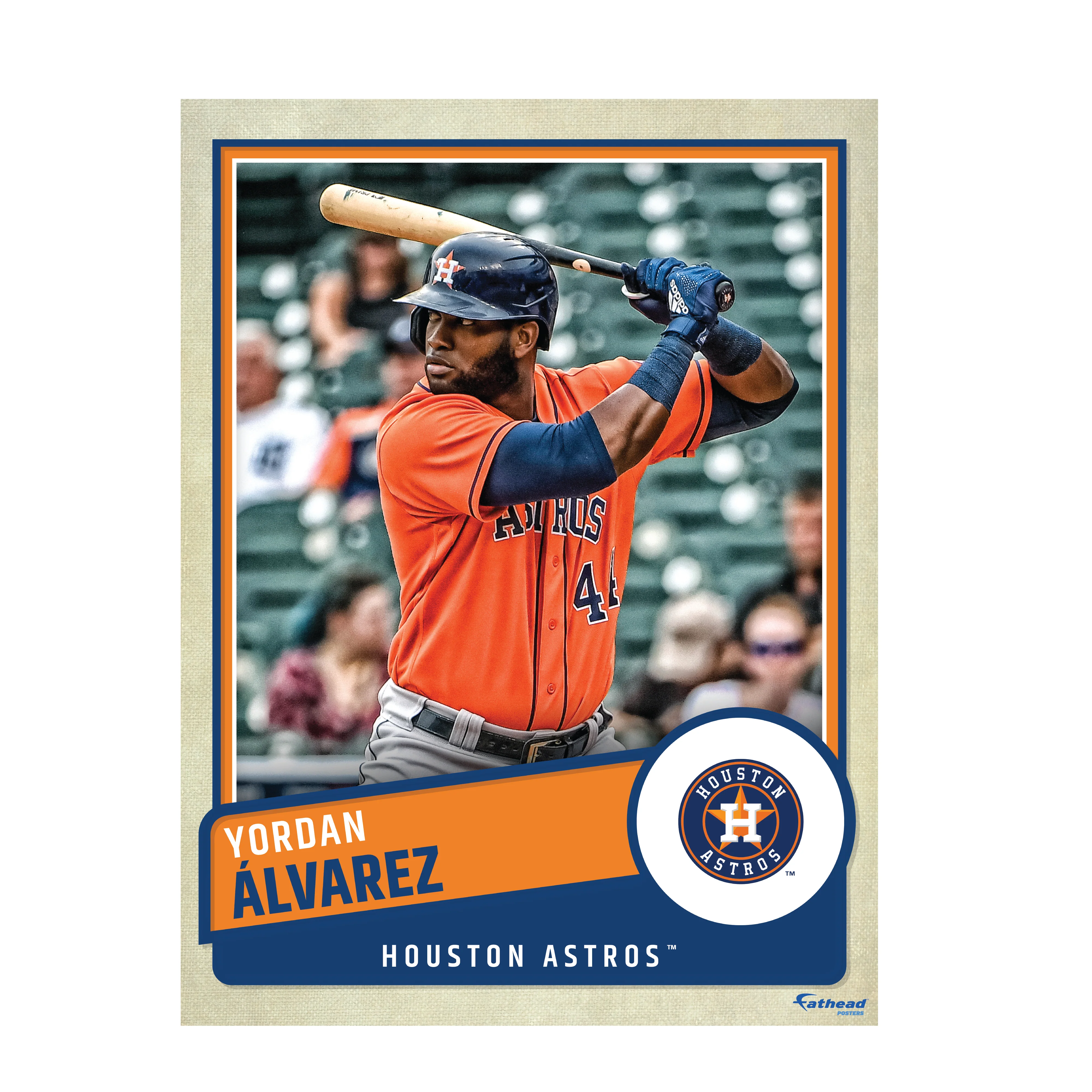 Yordan Alvarez - Peel & Stick Poster - Official MLB - Houston Astros - Reusable Vinyl Wall Decal - Image 4